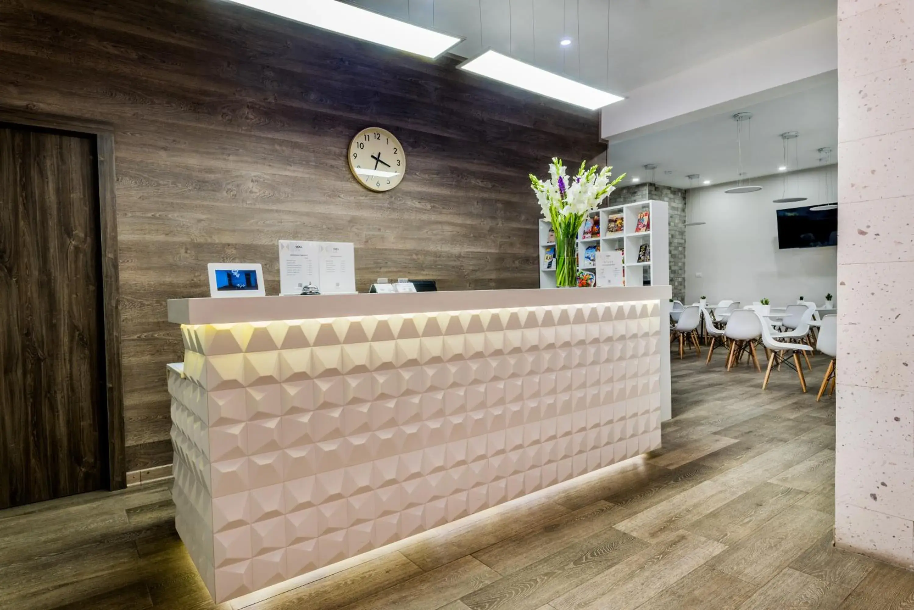 Lobby or reception in Hotel Viza Lobby or reception in Hotel Viza