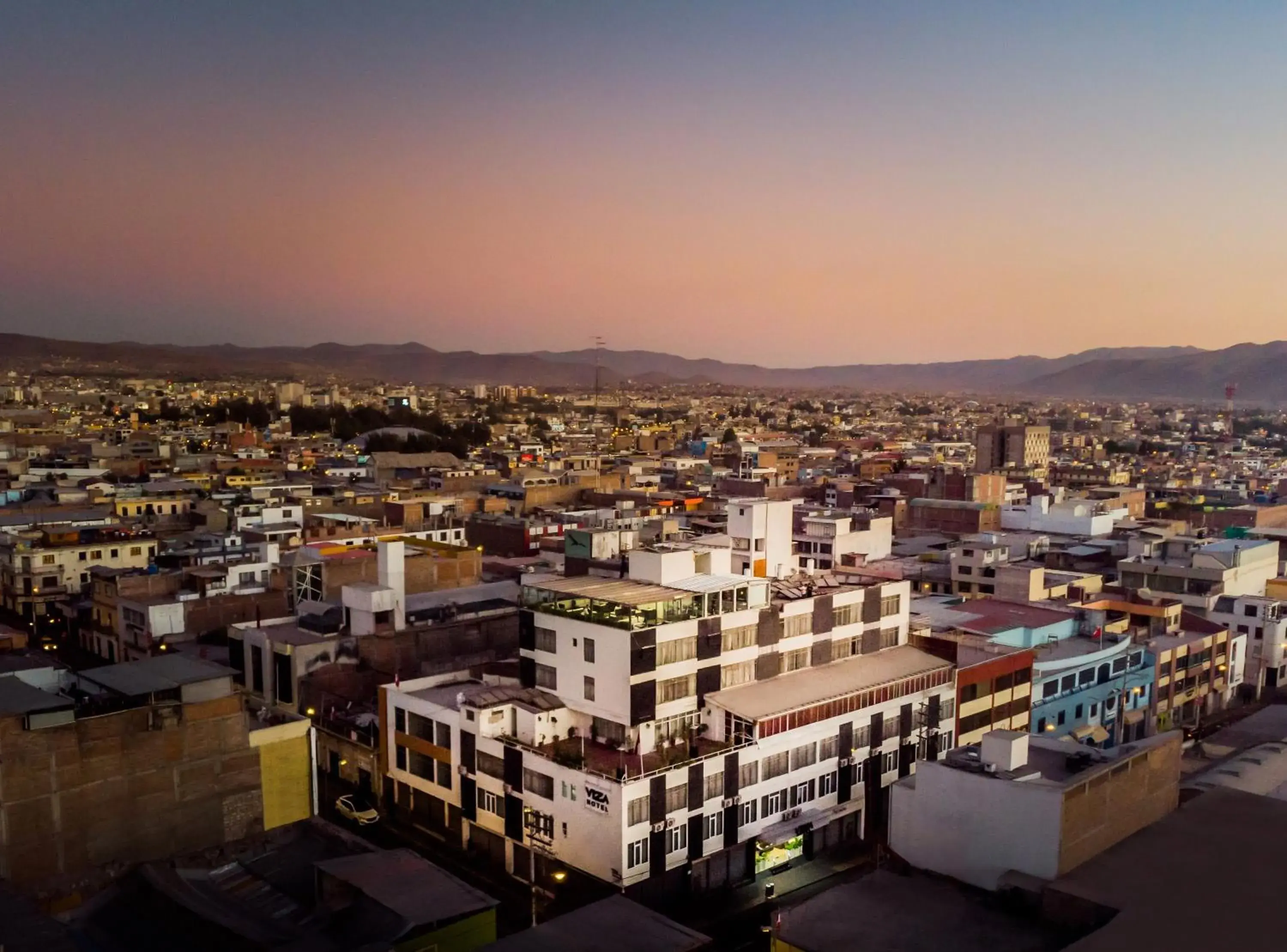 Bird's eye view in Hotel Viza Bird's eye view in Hotel Viza