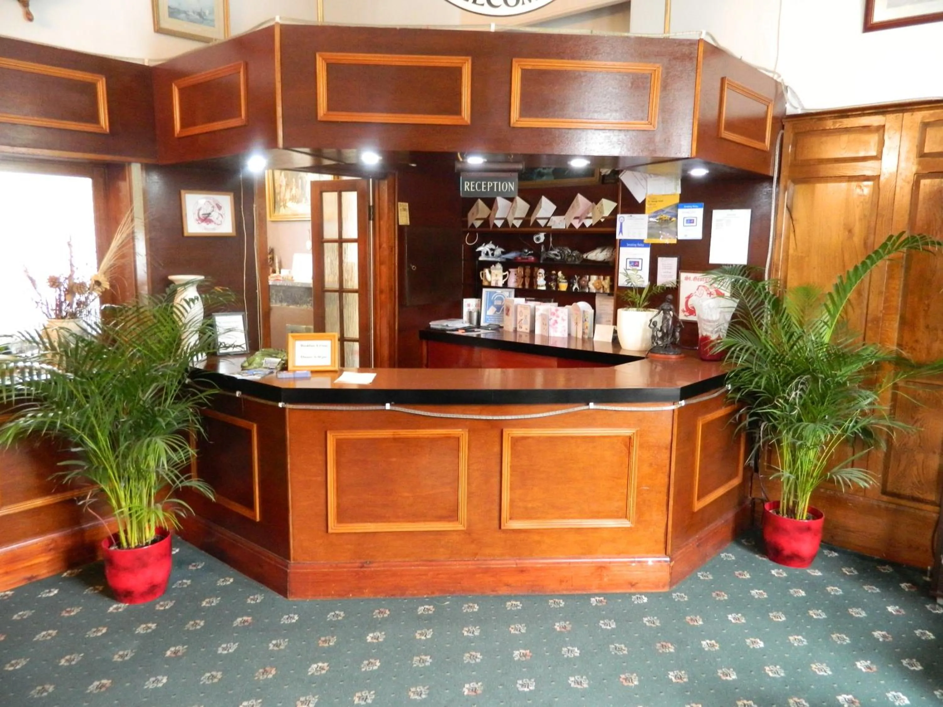 Lobby or reception in St George Hotel Great Yarmouth