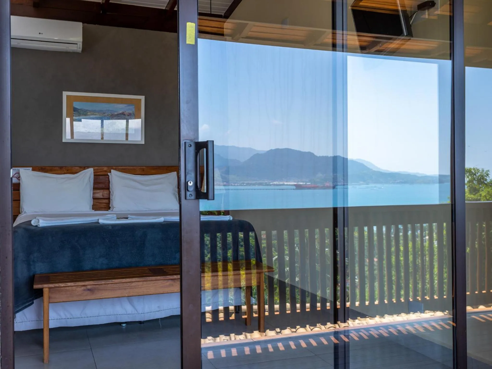 Bed in Eco Baepi Residence