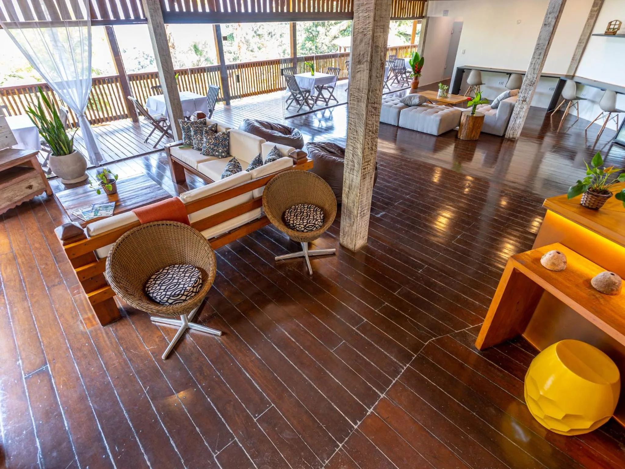 Seating area in Eco Baepi Residence