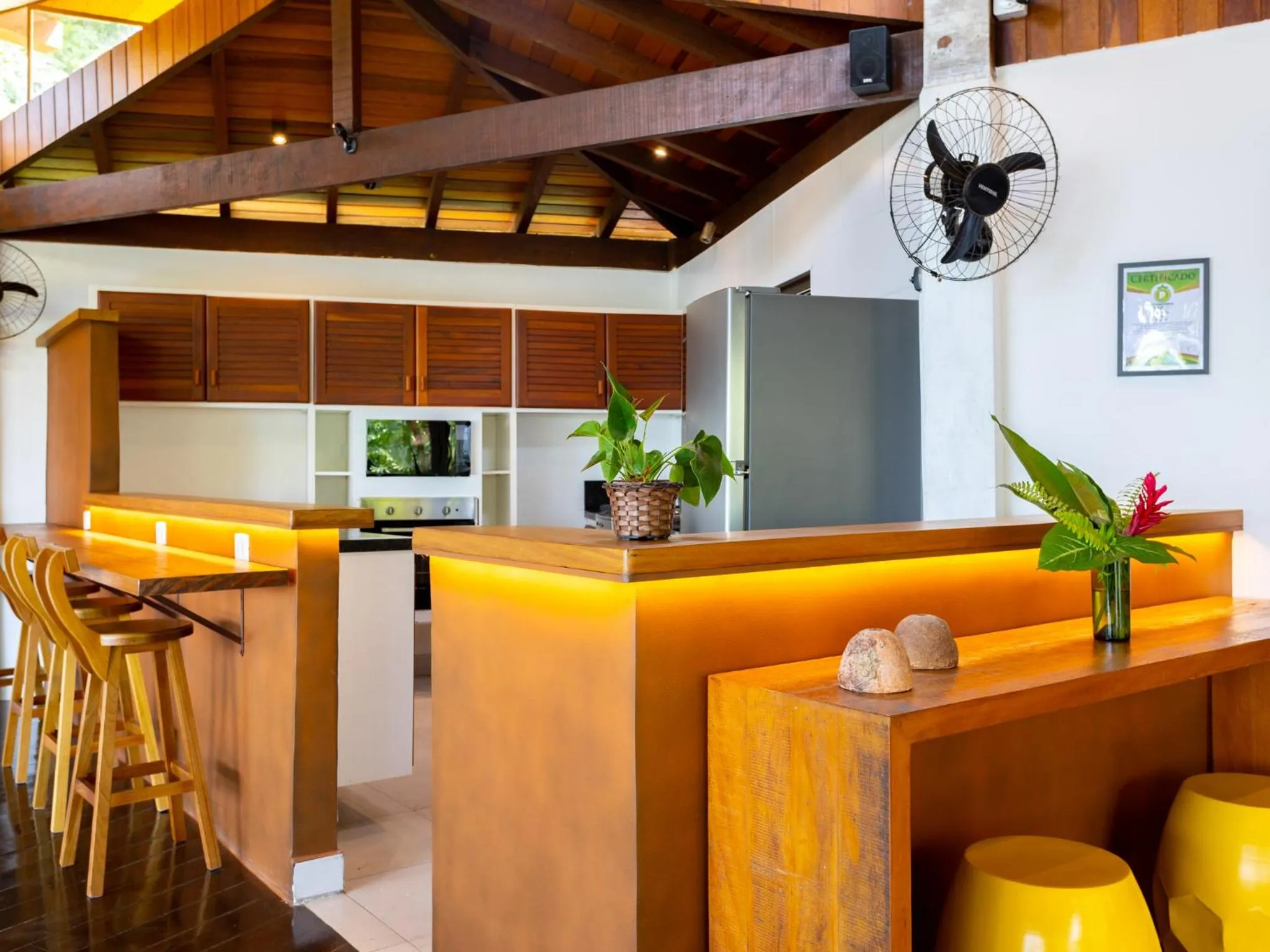 Kitchen or kitchenette in Eco Baepi Residence