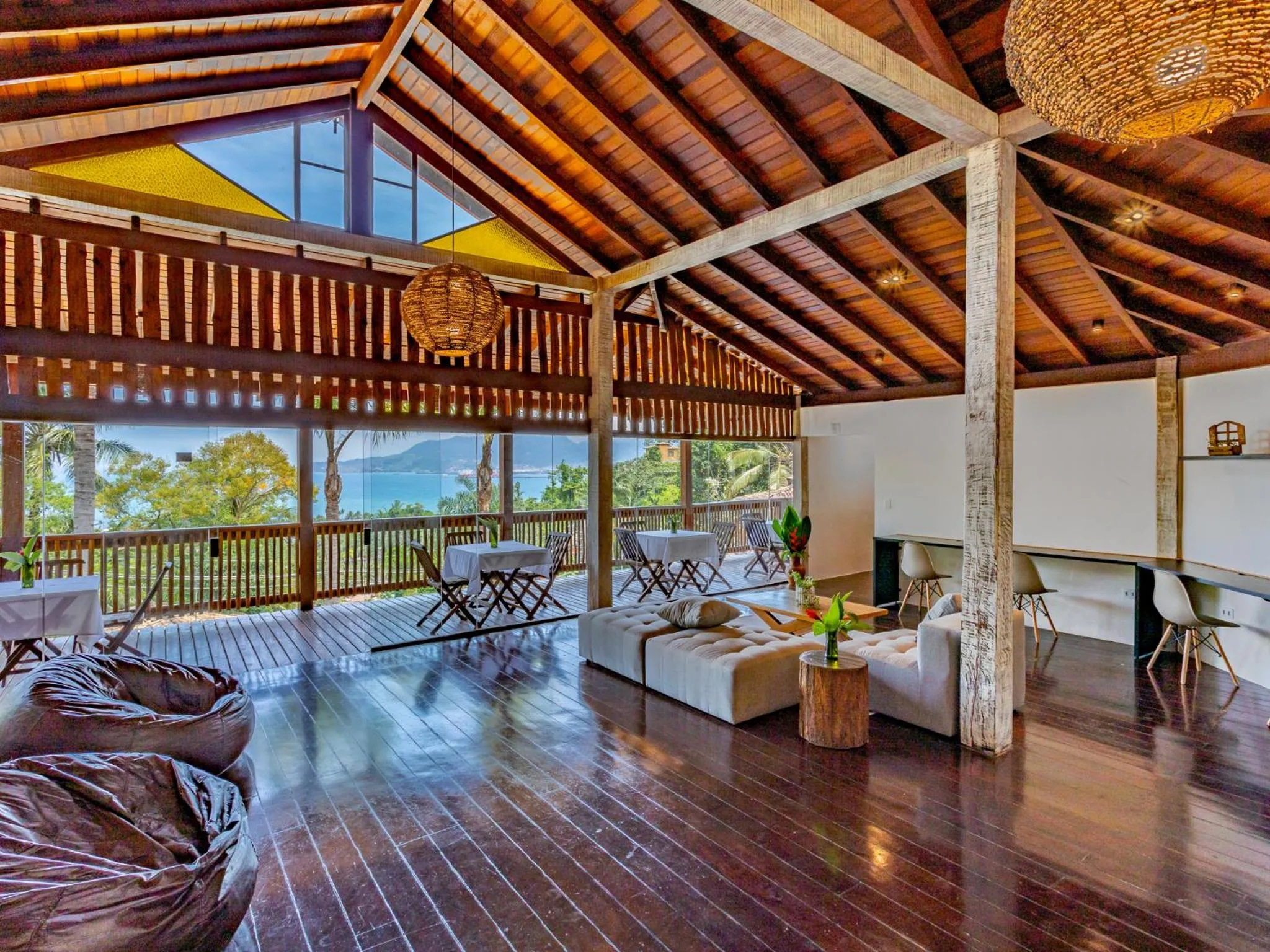 Seating area in Eco Baepi Residence