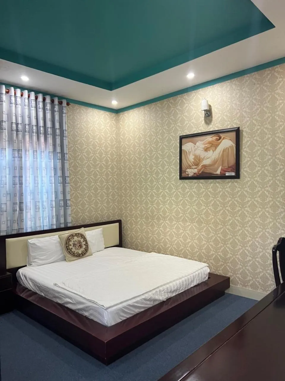 Bed in Phi Long 2 Hotel Thu Dau Mot