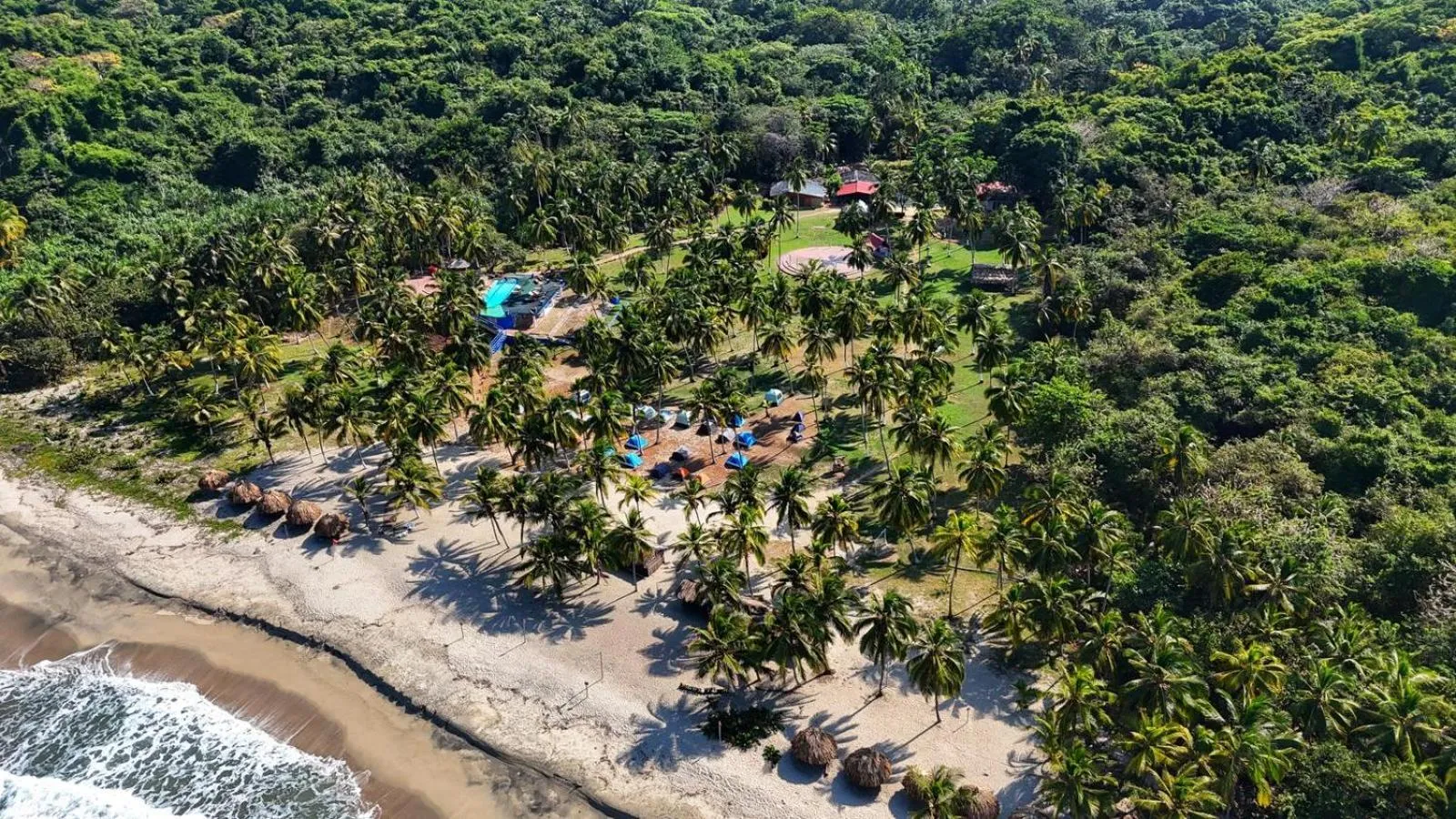 Area and facilities in CASA DE CAMPO CASTILLETE dentro del PARQUE TAYRONA
