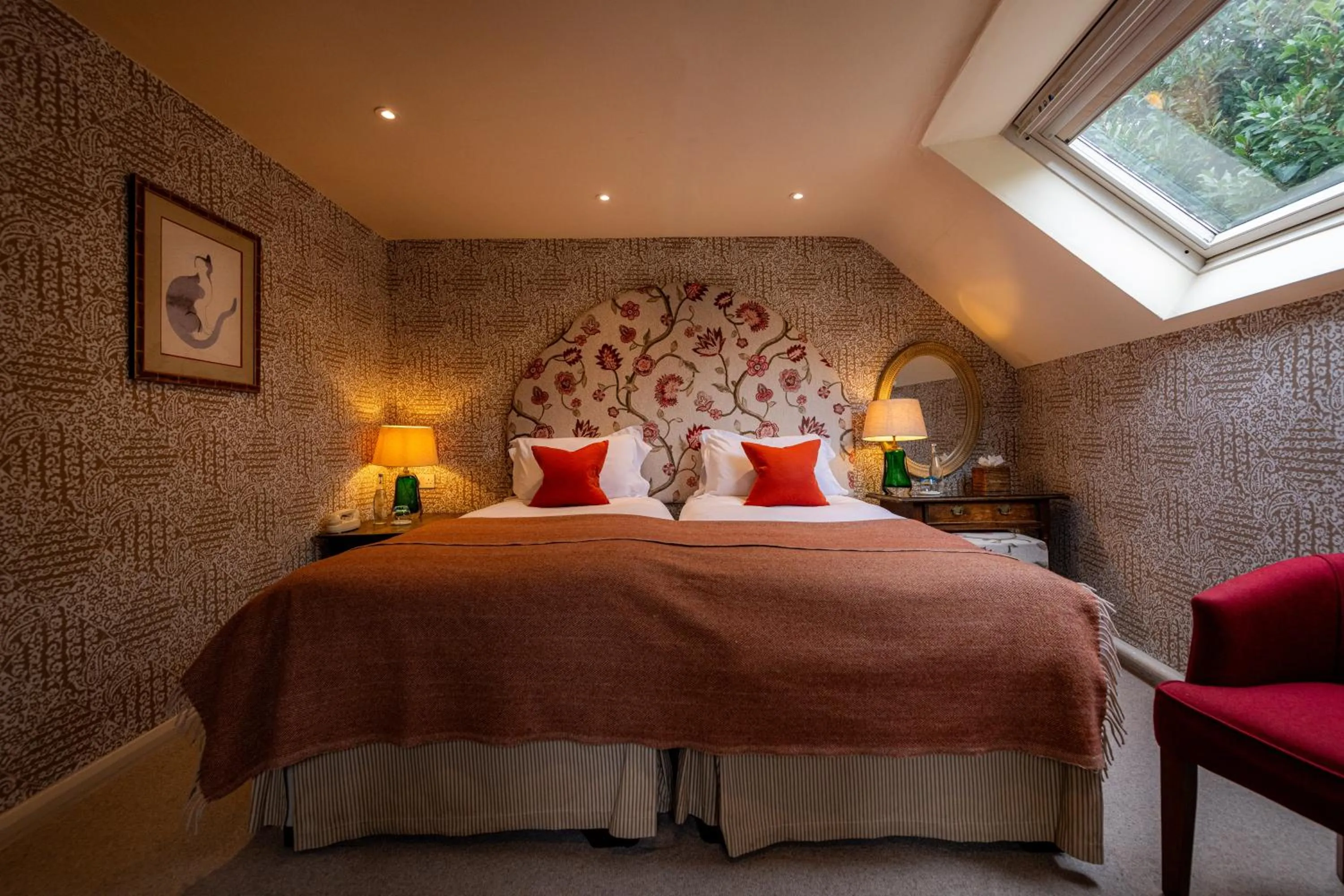 Bed in The Bay Tree Hotel