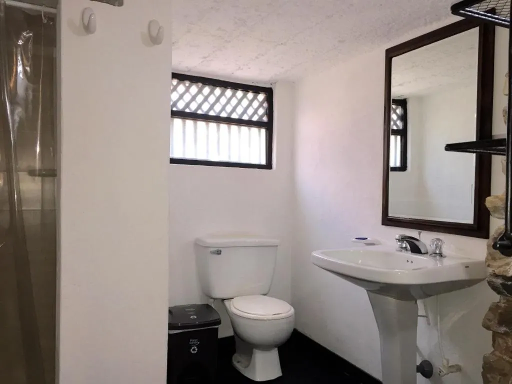 Bathroom in Hotel San Luis de Ucuengá