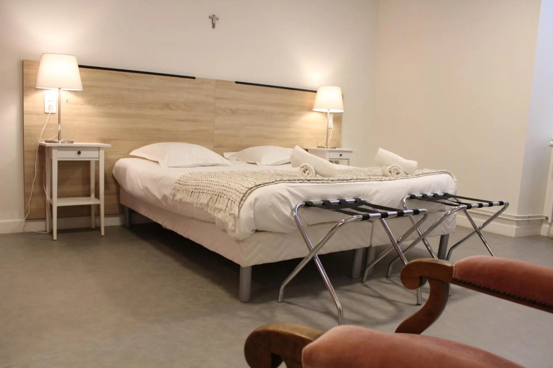 Photo of the whole room, Bed in Le grand couvent de Gramat