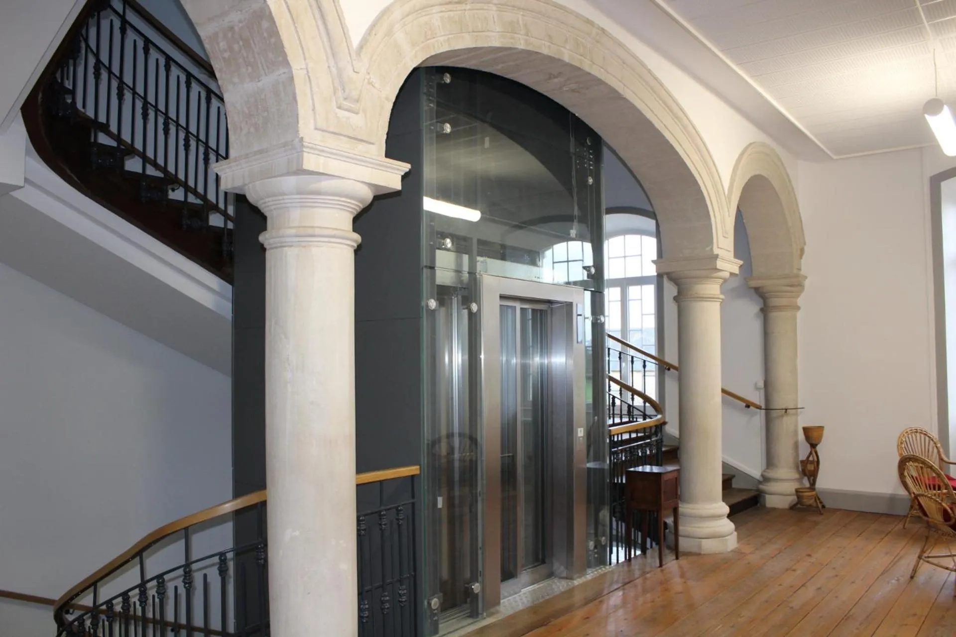 Lobby or reception in Le grand couvent de Gramat