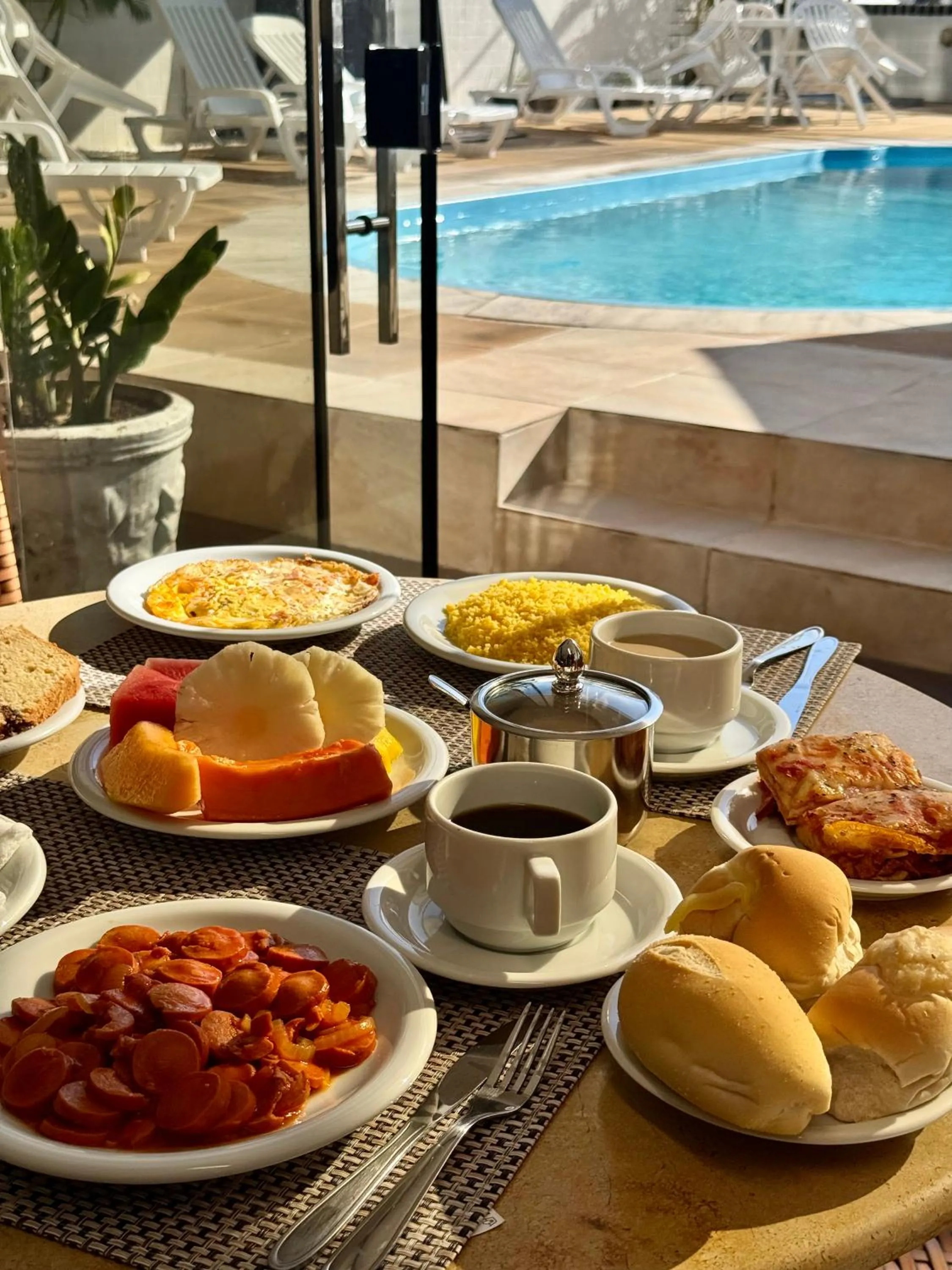 Breakfast in Las Brisas Beach Hotel