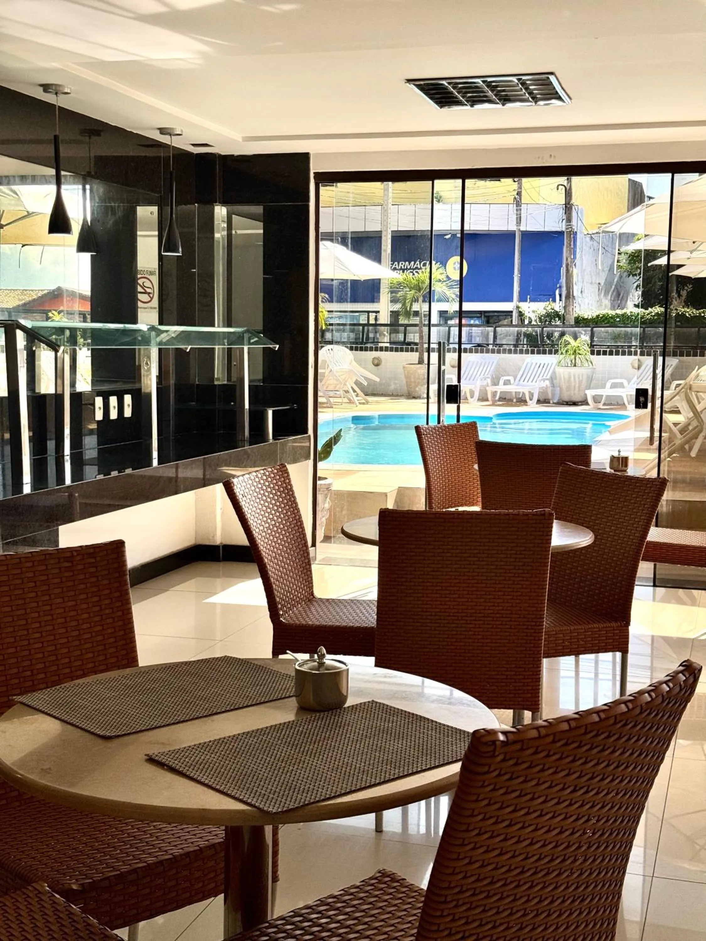 Pool view in Las Brisas Beach Hotel