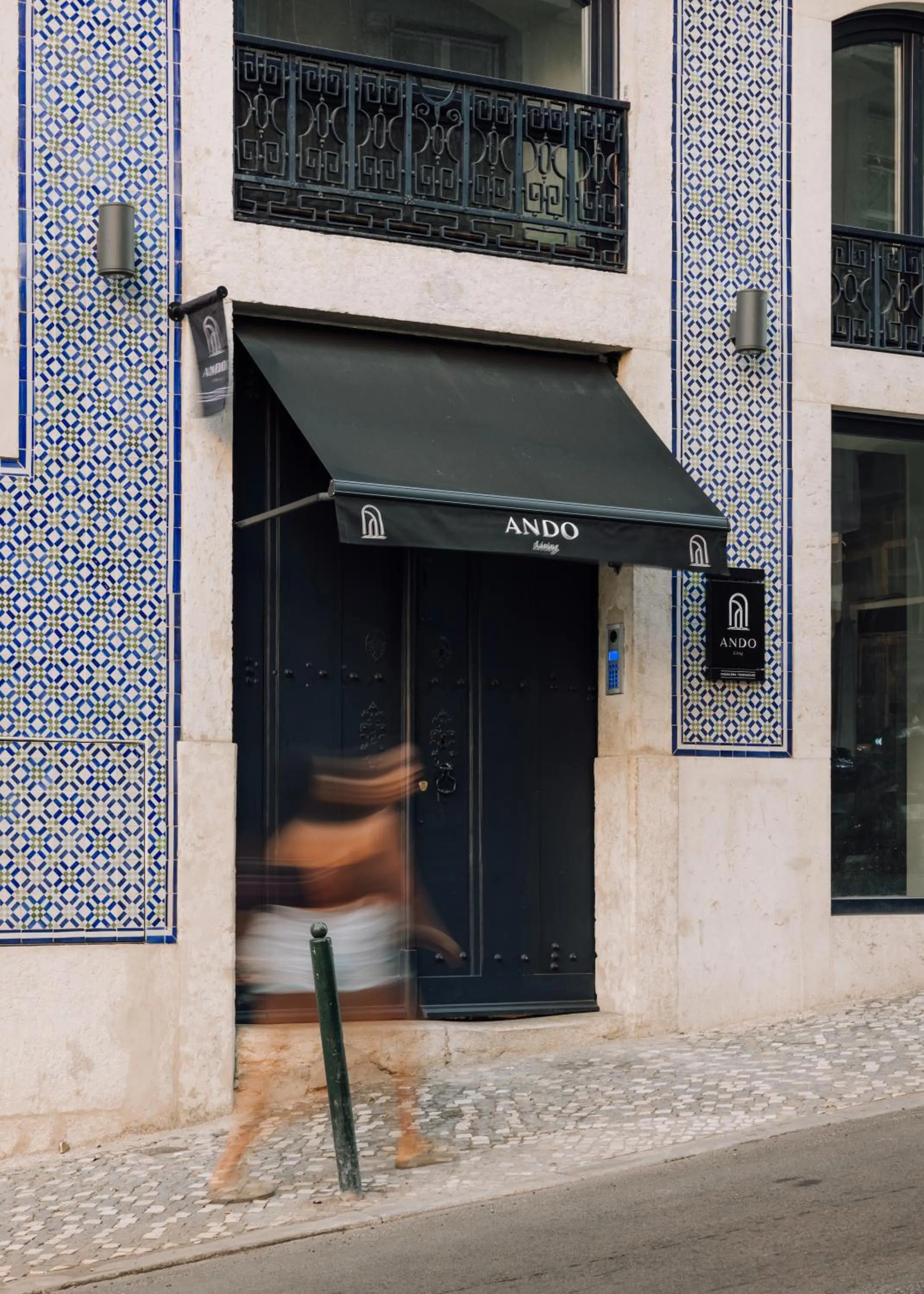 Facade/entrance in Ando Living - Madalena House