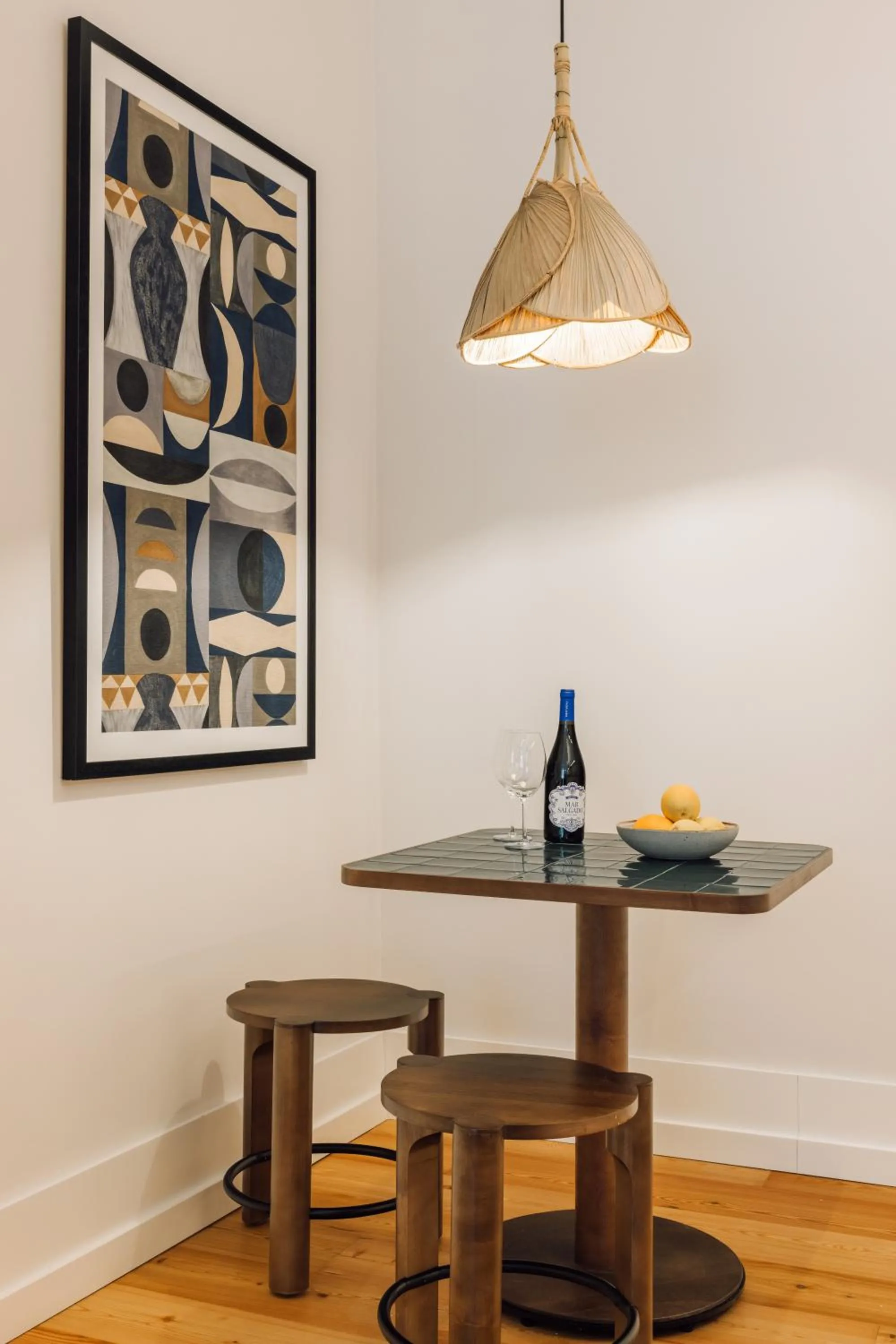 Dining area in Ando Living - Madalena House