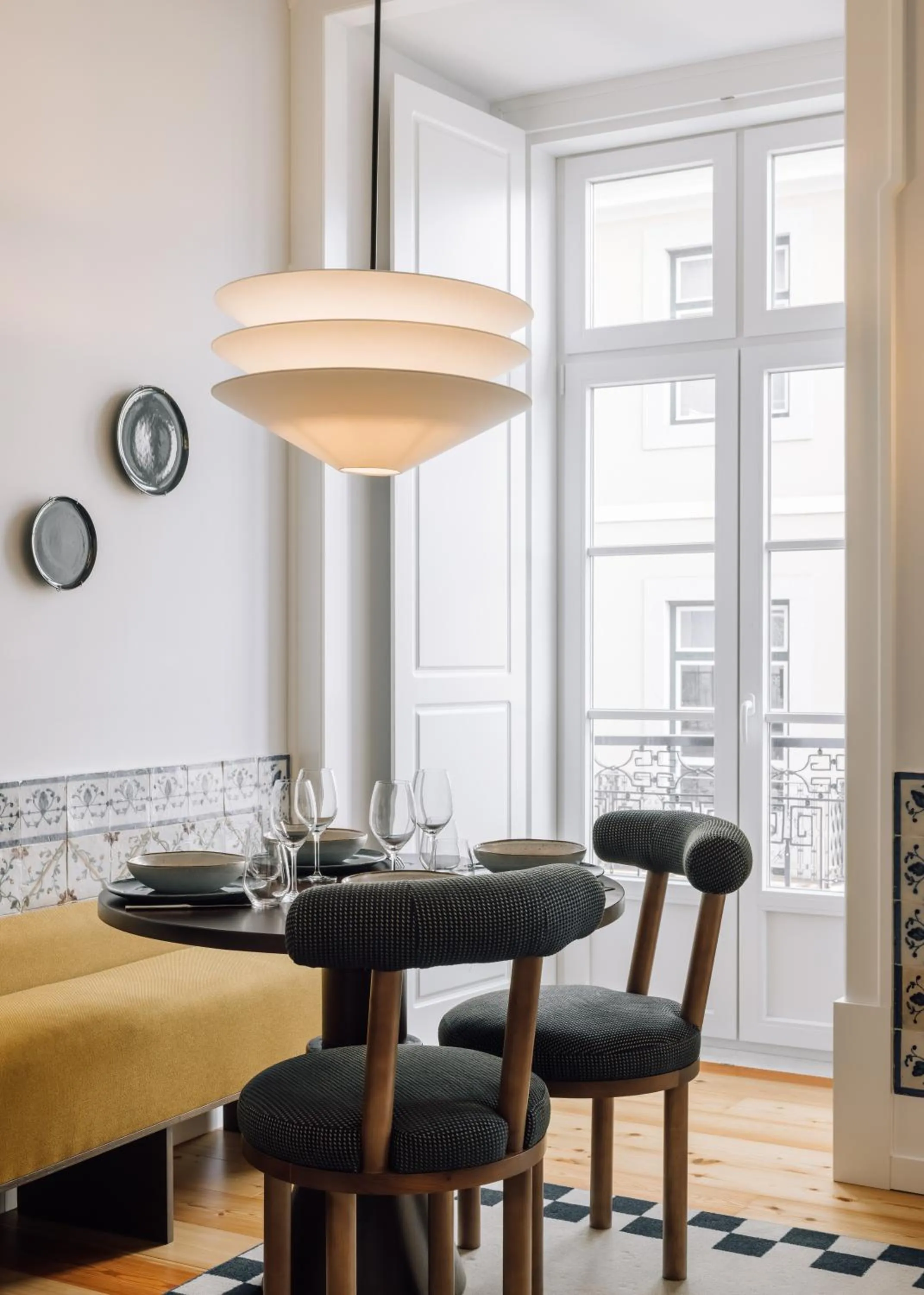 Dining area in Ando Living - Madalena House