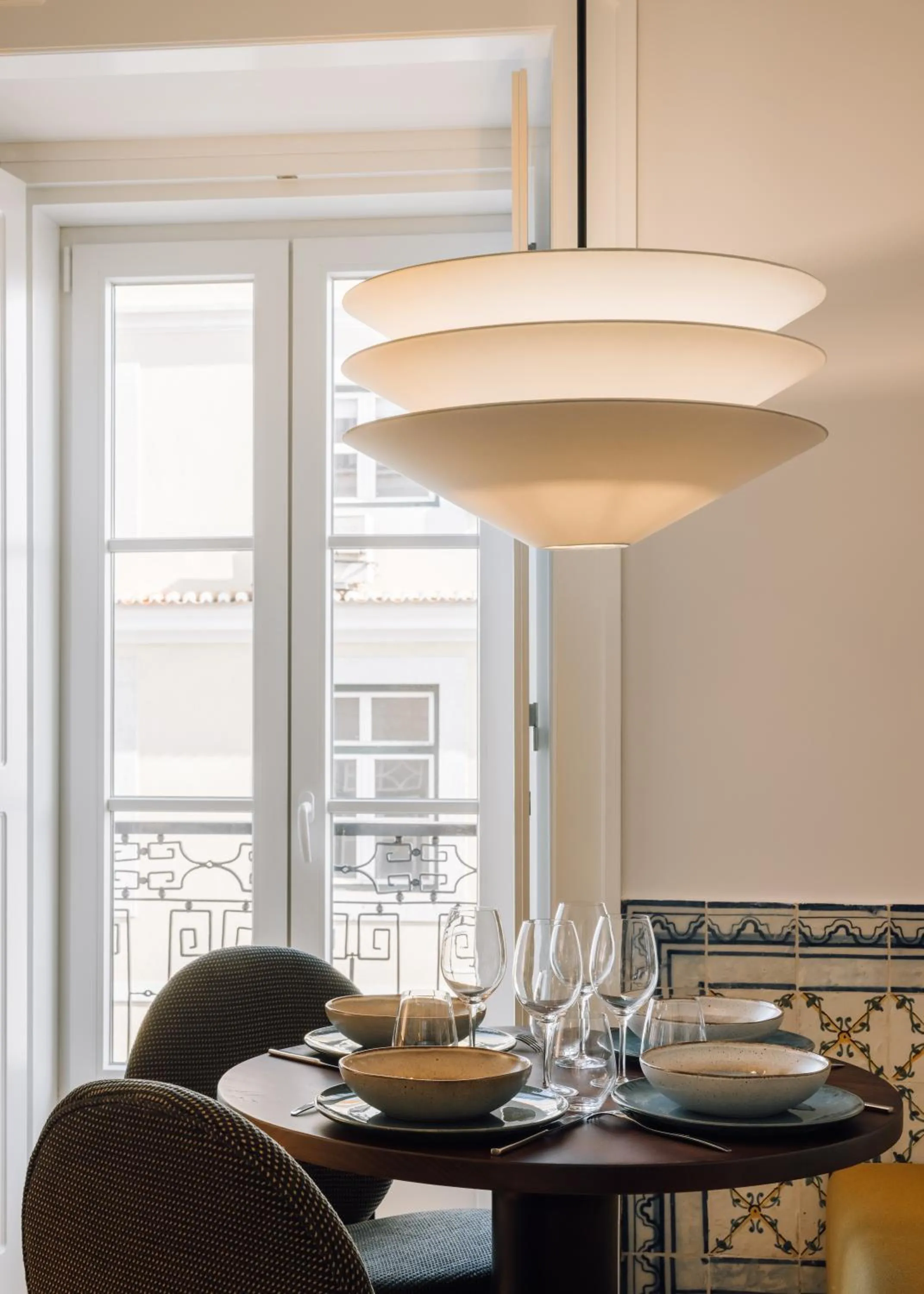 Dining area in Ando Living - Madalena House