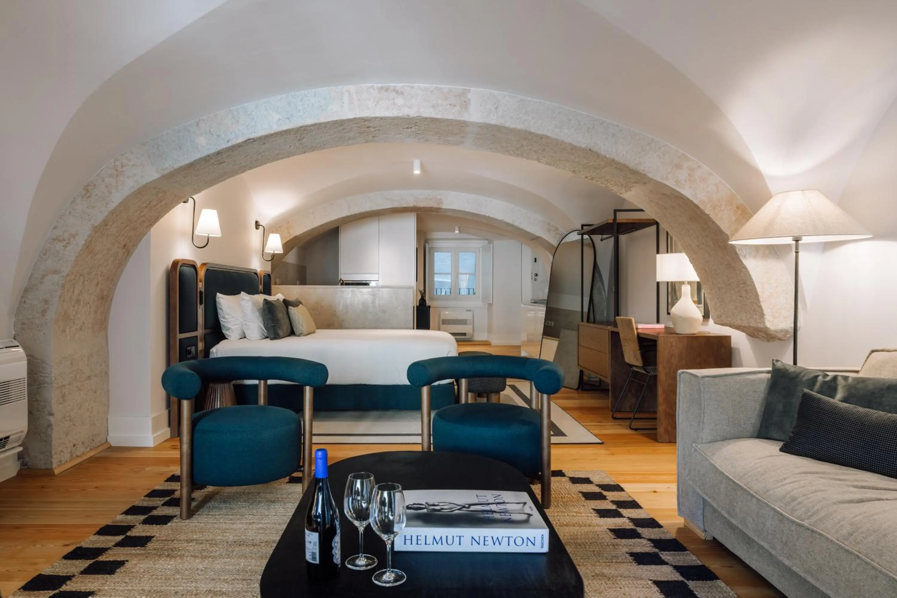 Living room, Bed in Ando Living - Madalena House