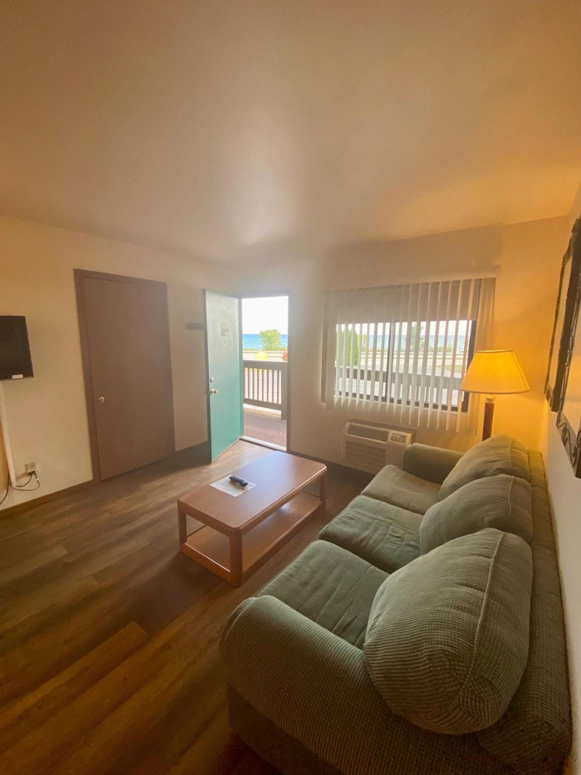 Seating area in Village Inn on the Lake