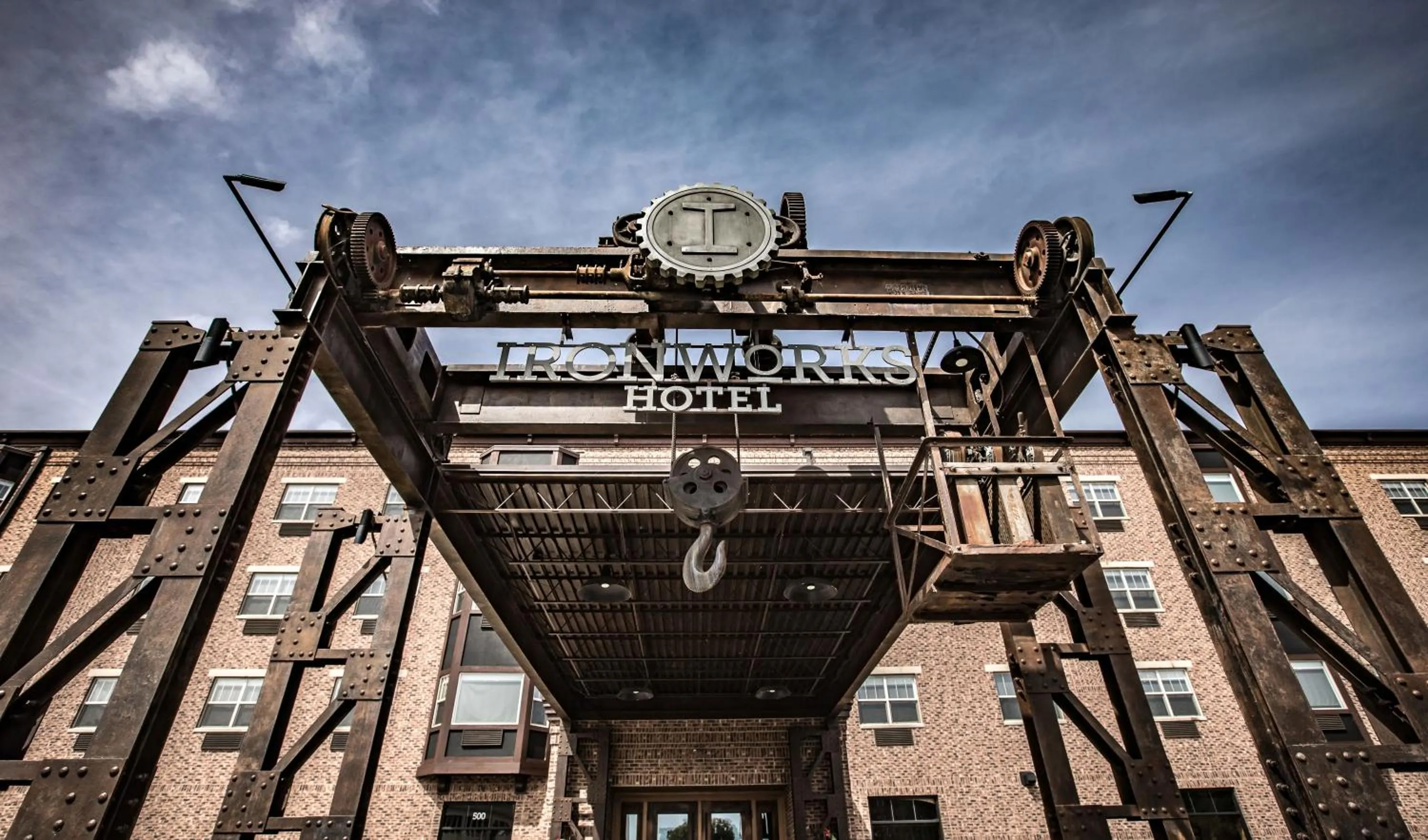 Property logo or sign in Ironworks Hotel