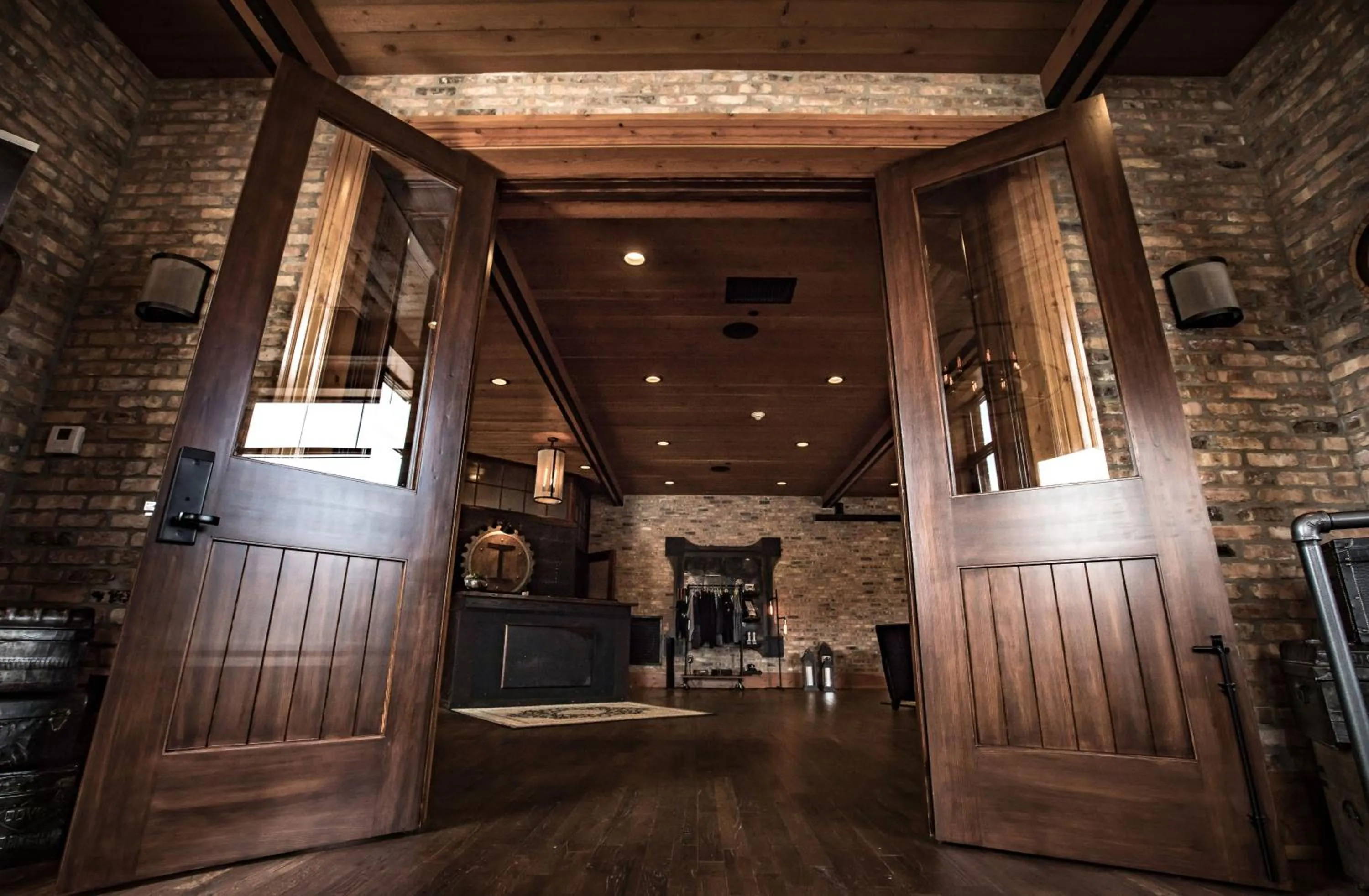 Facade/entrance in Ironworks Hotel