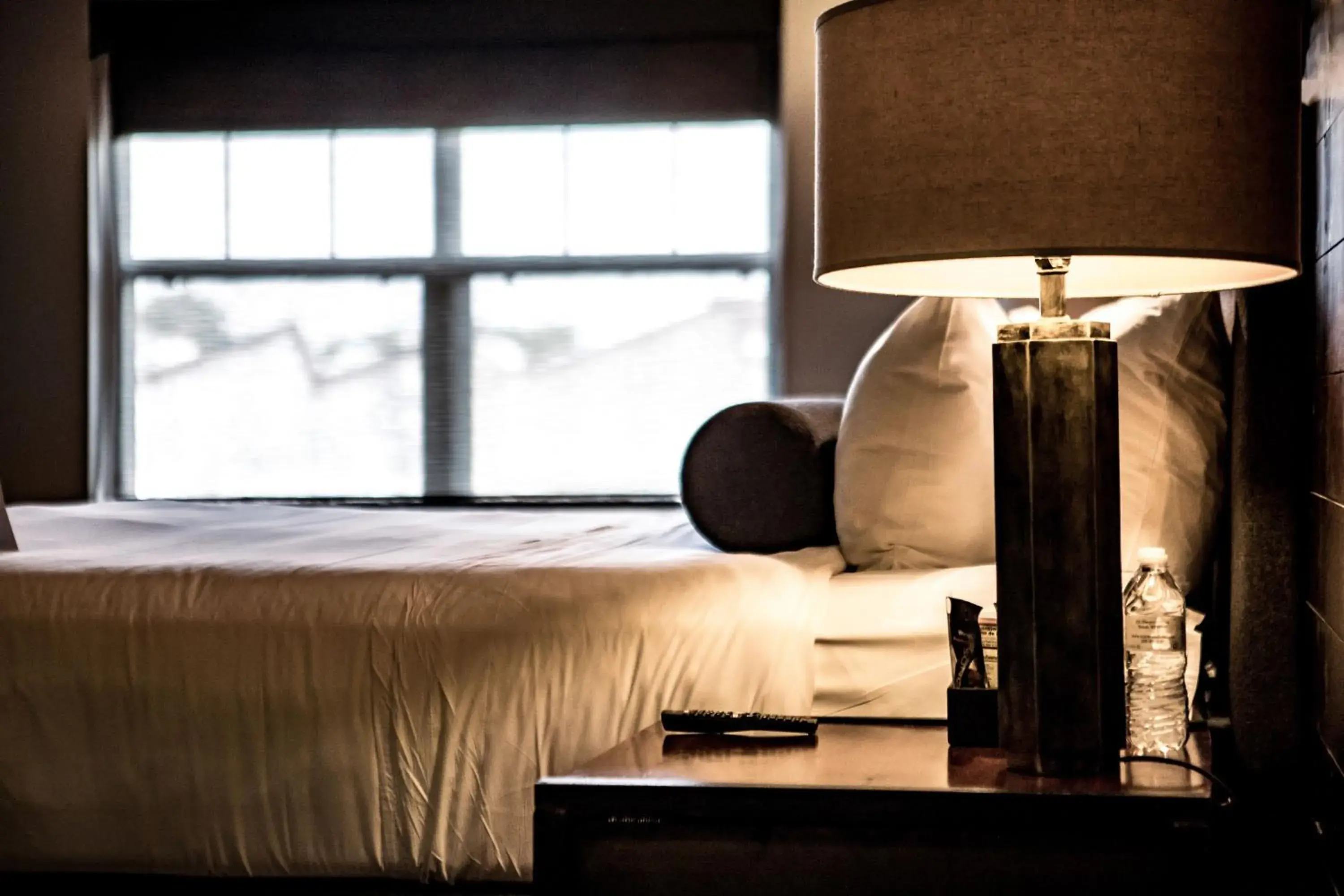 Bed in Ironworks Hotel Bed in Ironworks Hotel