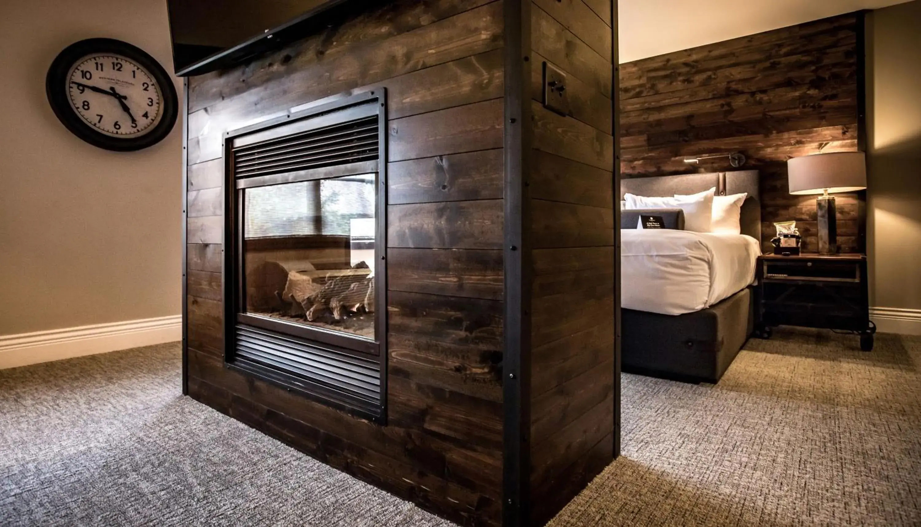 Bed in Ironworks Hotel Bed in Ironworks Hotel