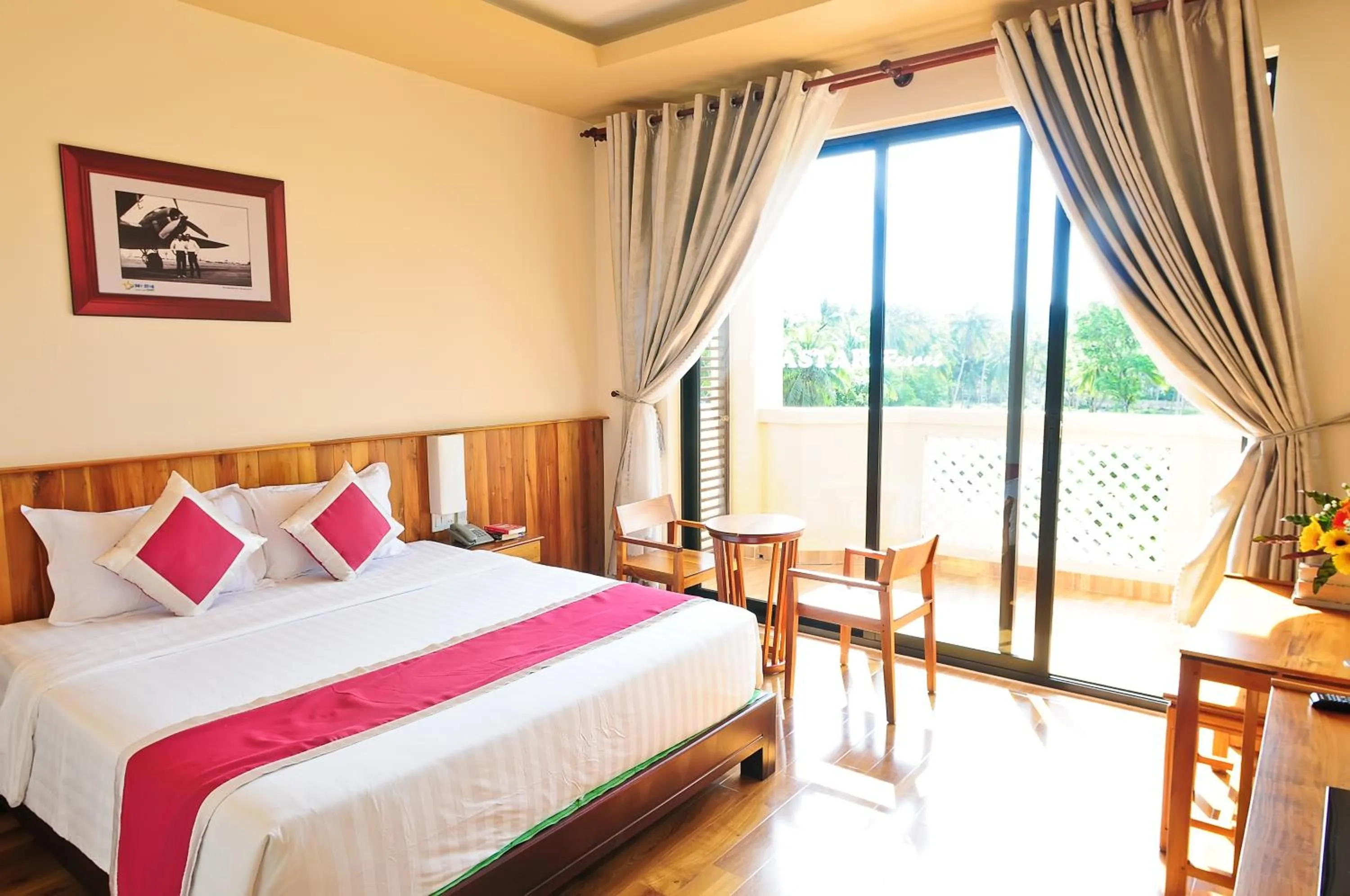 View (from property/room), Bed in Sea Star Resort