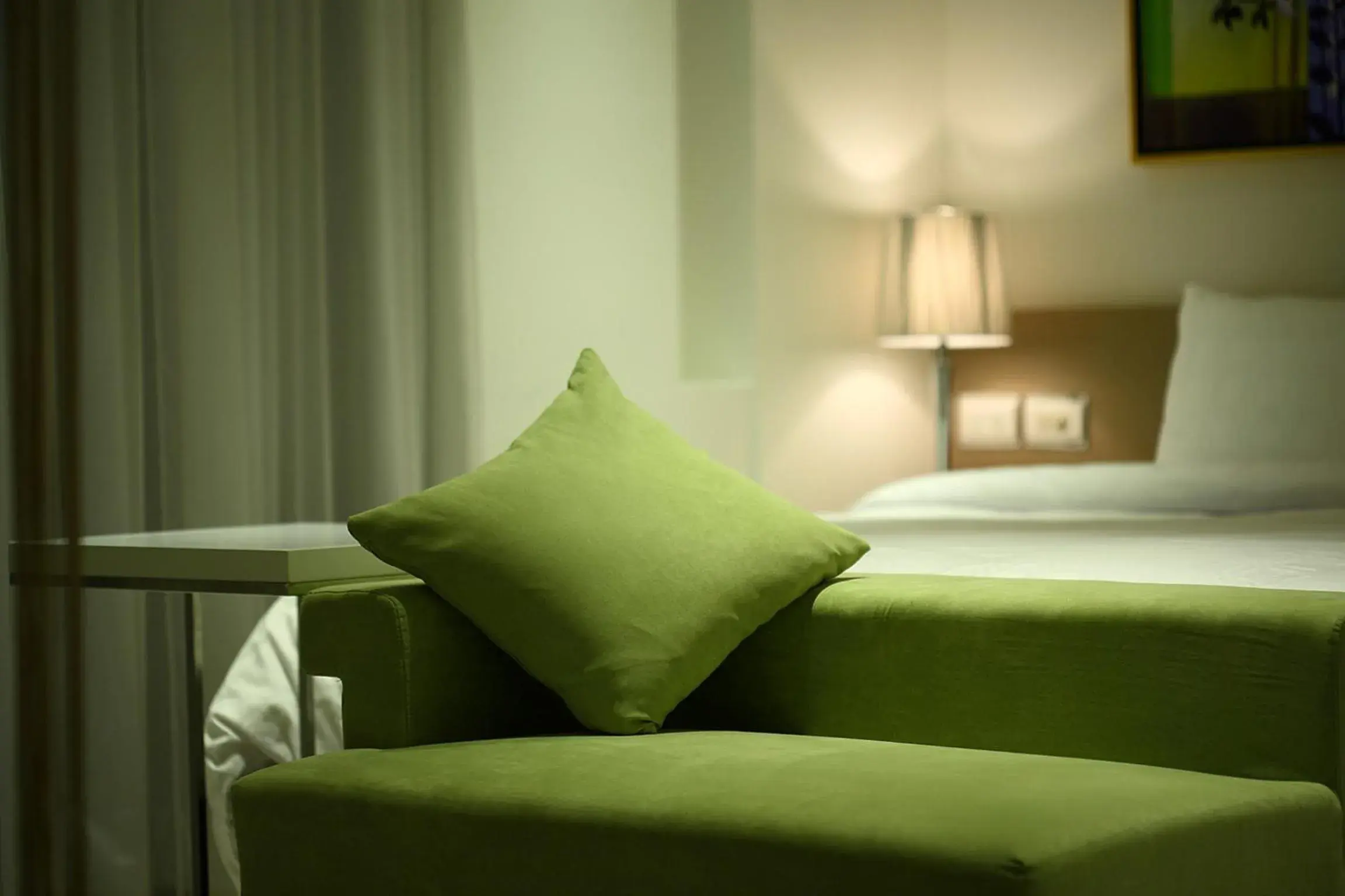 Decorative detail, Bed in Hsiangkelira Hotel Decorative detail, Bed in Hsiangkelira Hotel