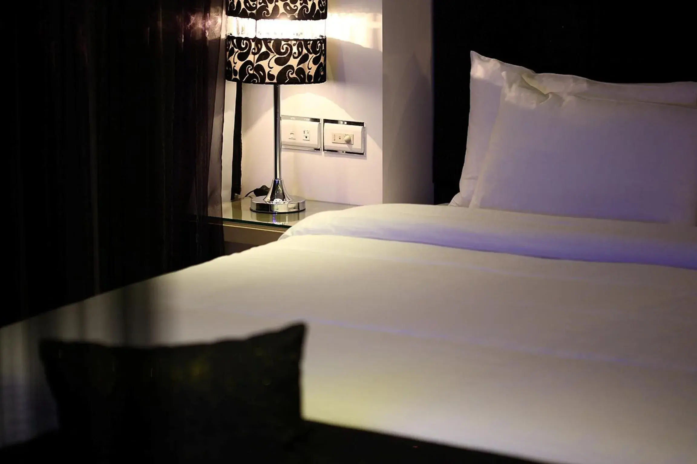 Decorative detail, Bed in Hsiangkelira Hotel Decorative detail, Bed in Hsiangkelira Hotel