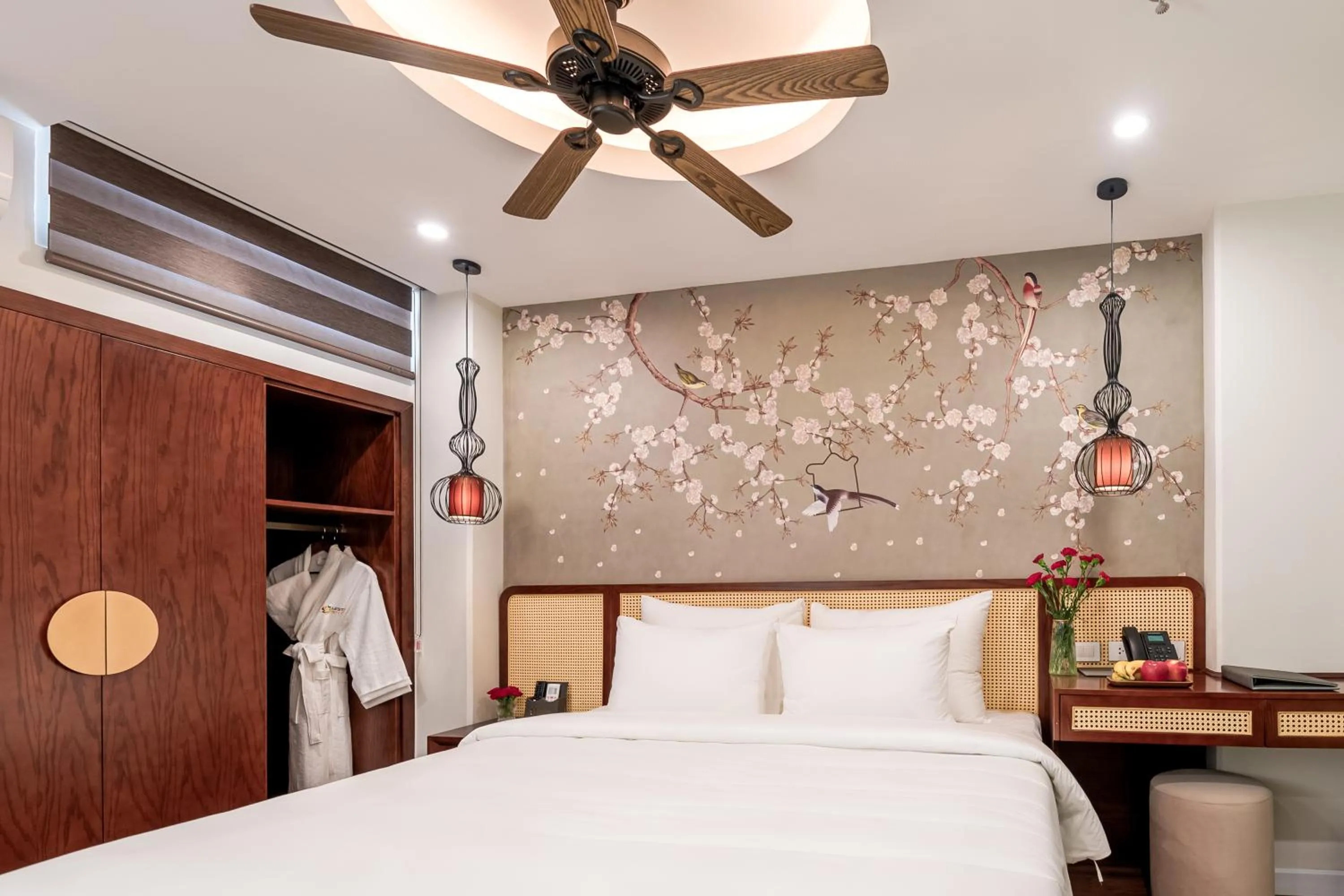 Bed in Lestar Hotel Hanoi