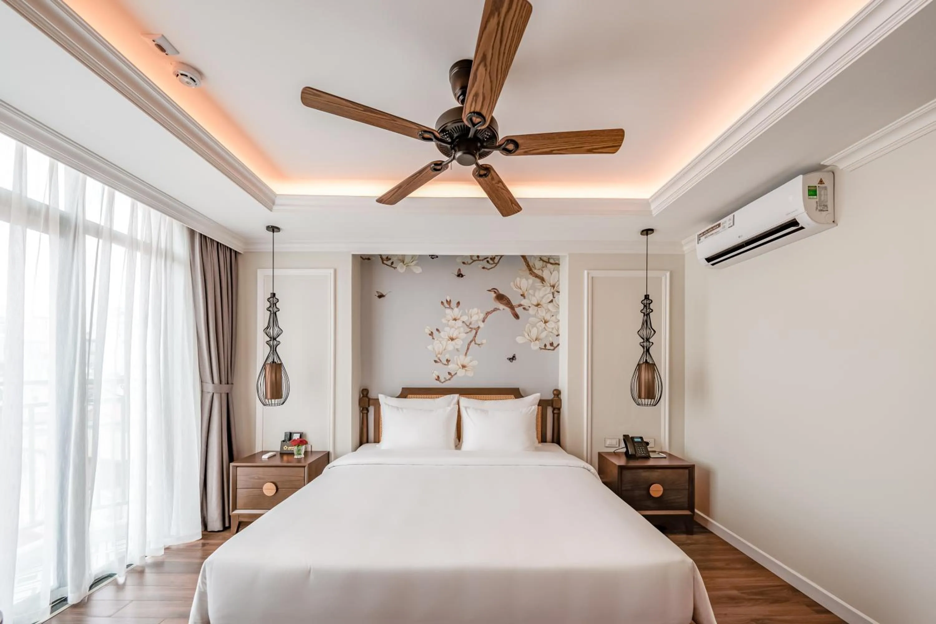 Bed in Lestar Hotel Hanoi