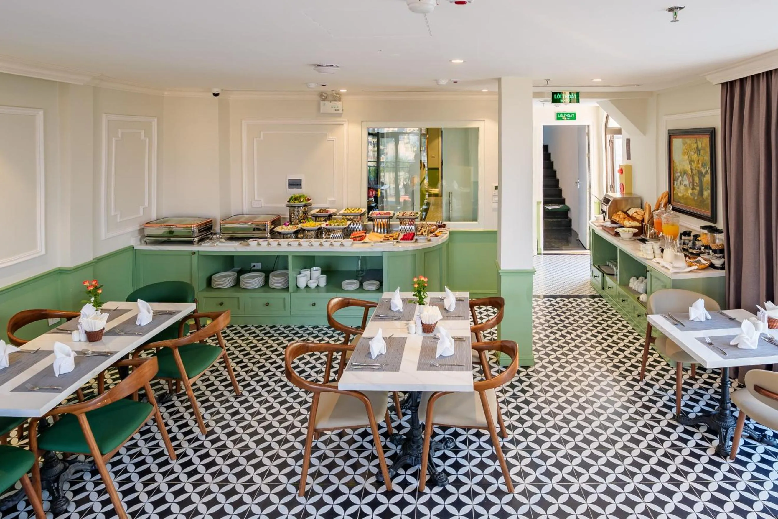 Breakfast in Lestar Hotel Hanoi