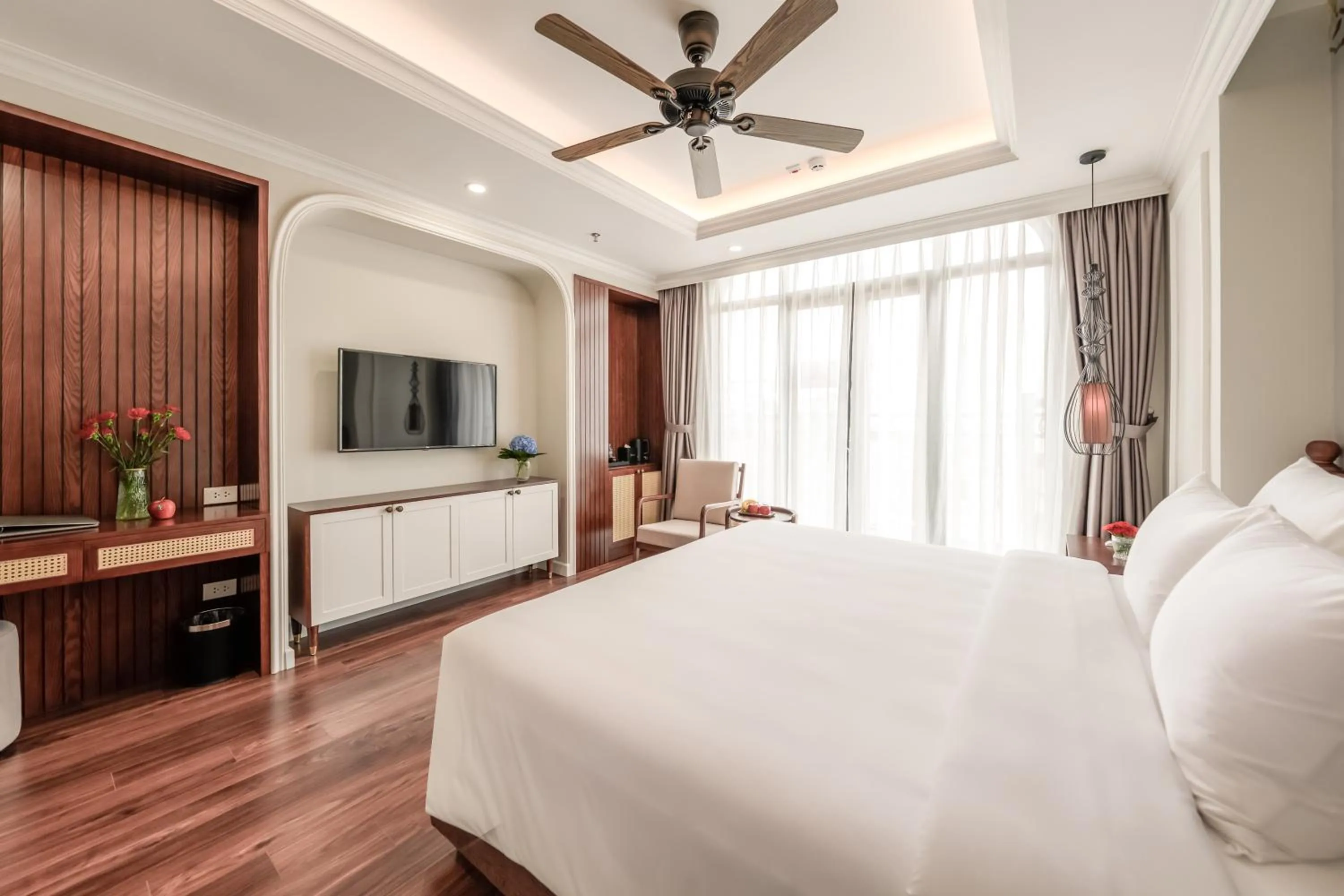 Bed in Lestar Hotel Hanoi