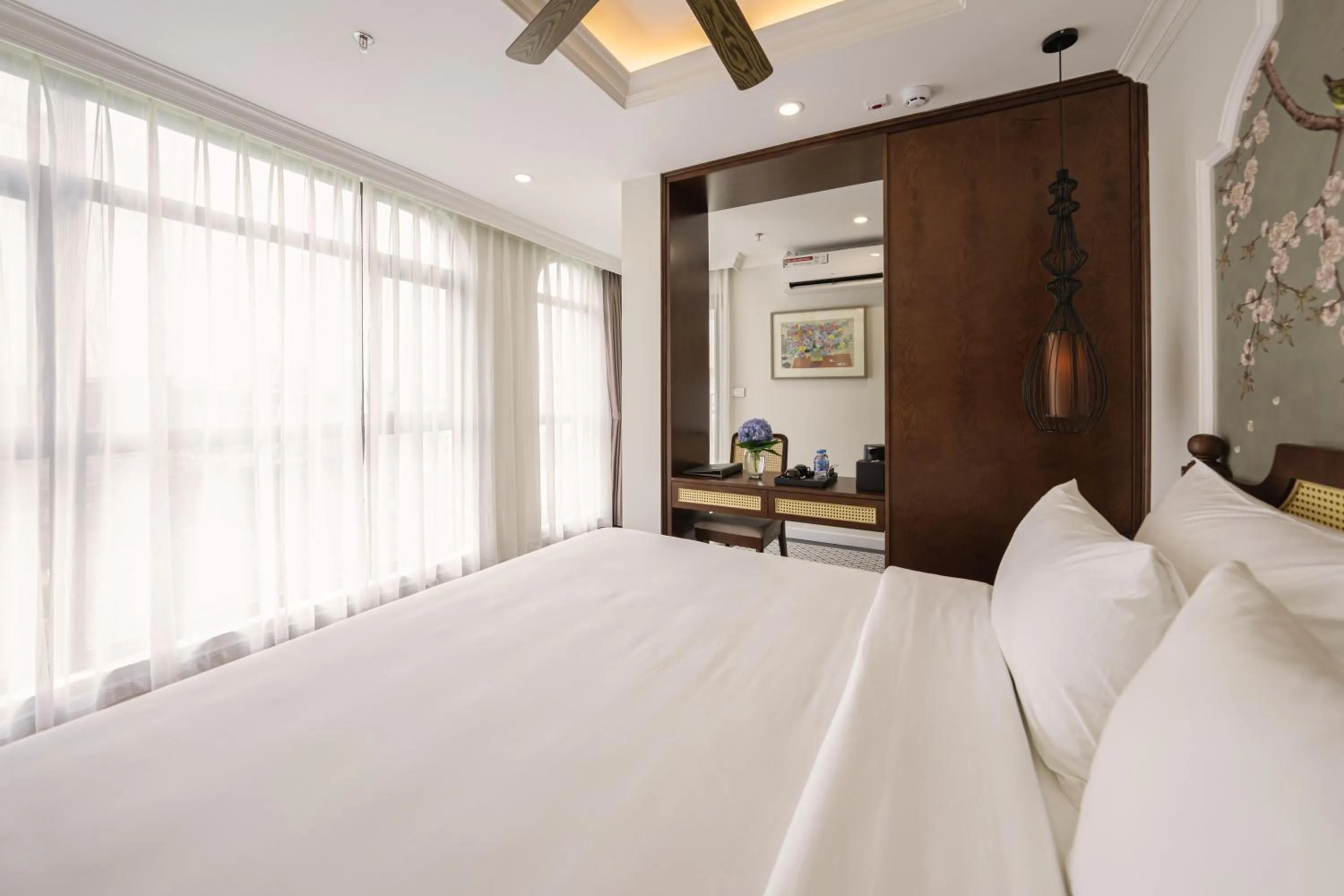 Bed in Lestar Hotel Hanoi