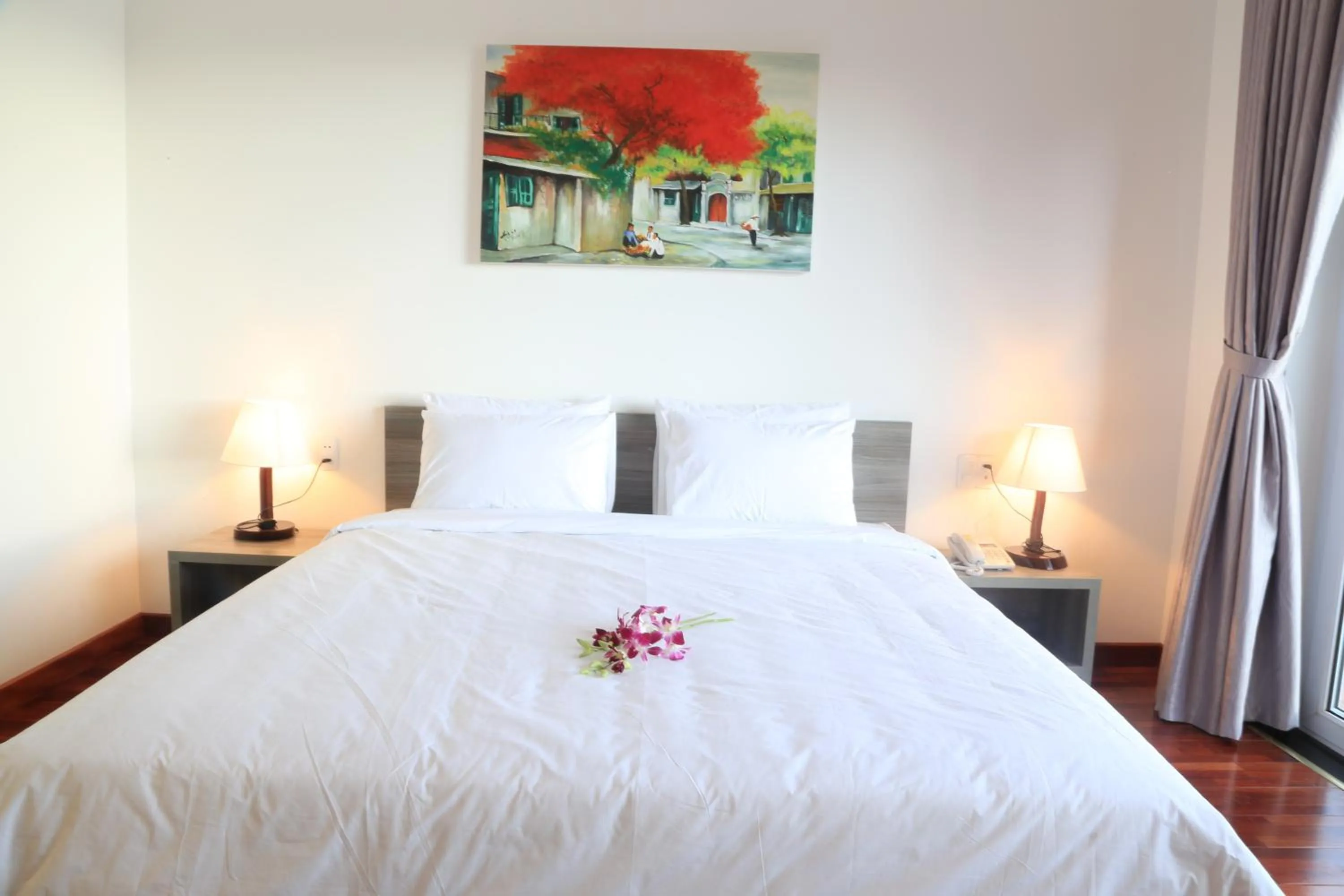 Photo of the whole room, Bed in Ylang Garden Villa