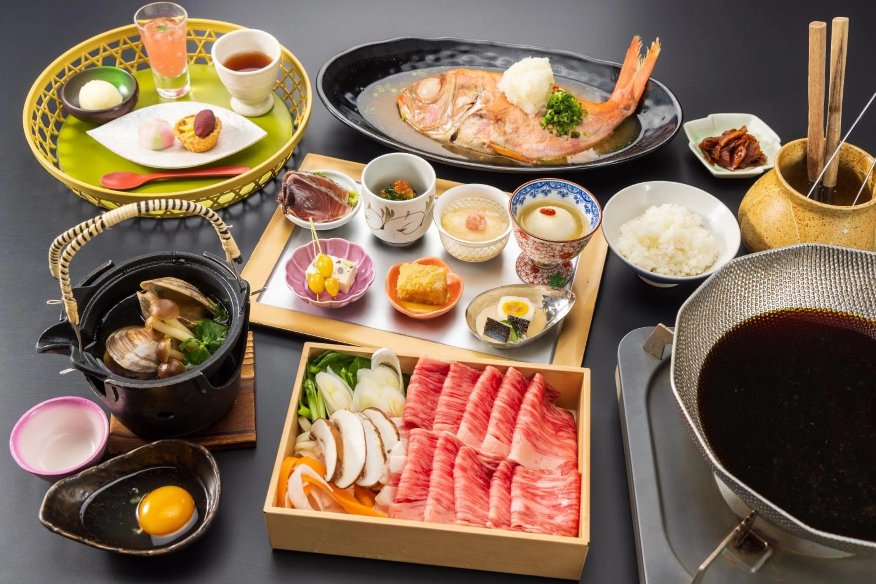 Dinner in Sengokuhara Shinanoki Ichinoyu