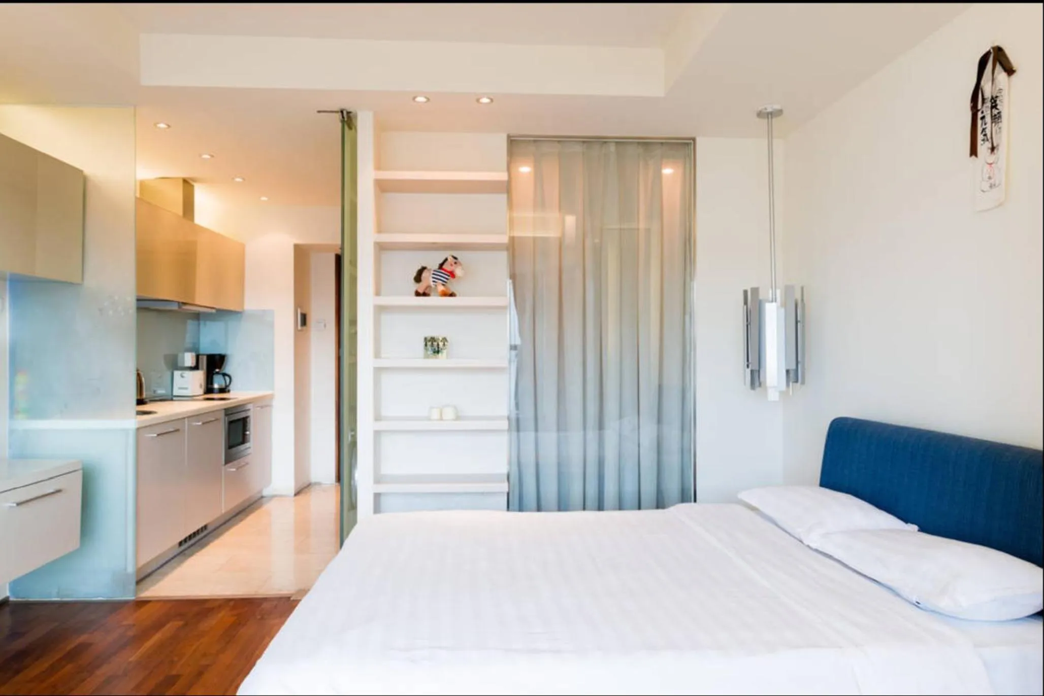 Bed in Beijing Haisheng Apartment