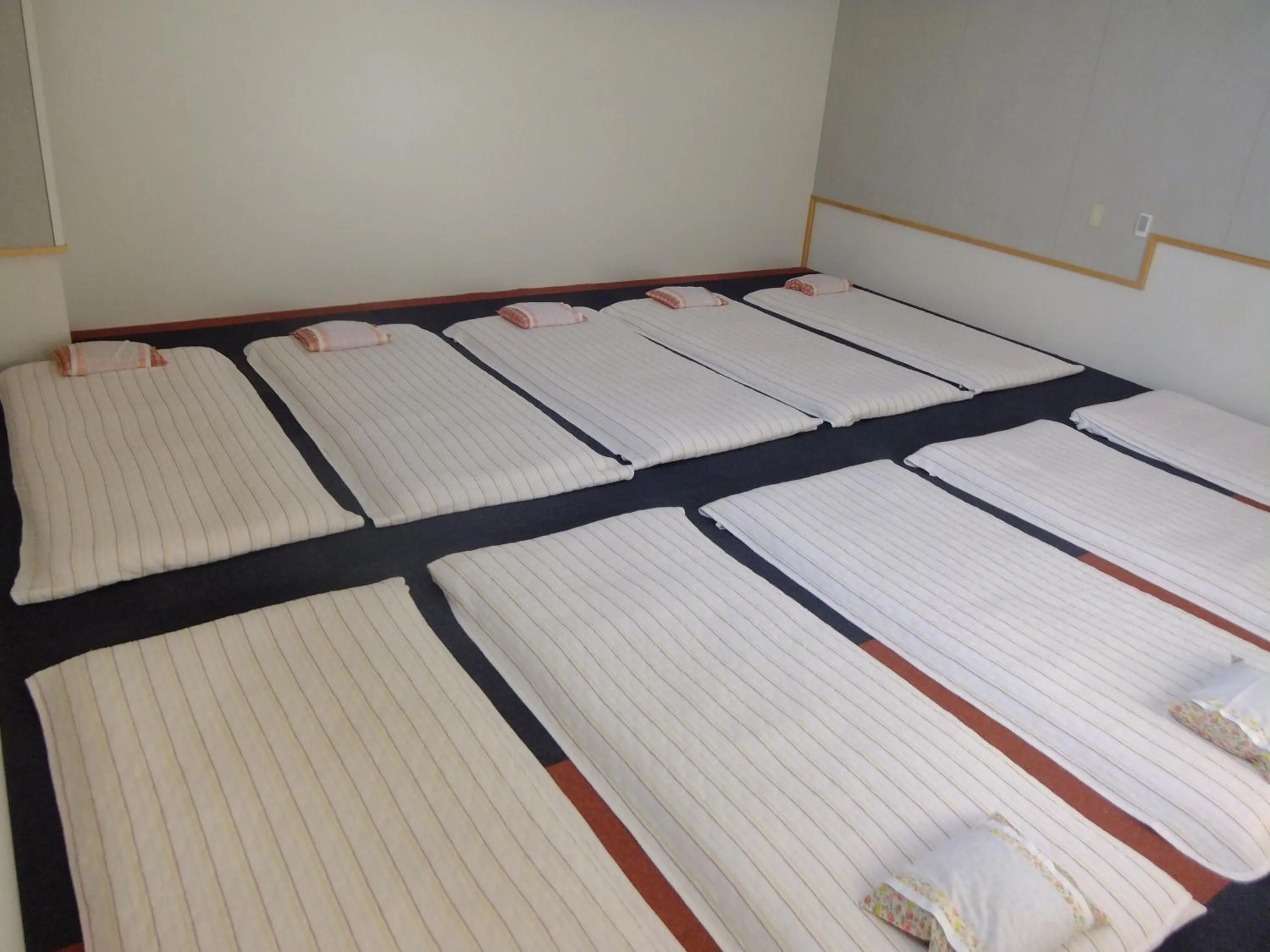 Bed in Natural Onsen Hostel Hidamari no Yu