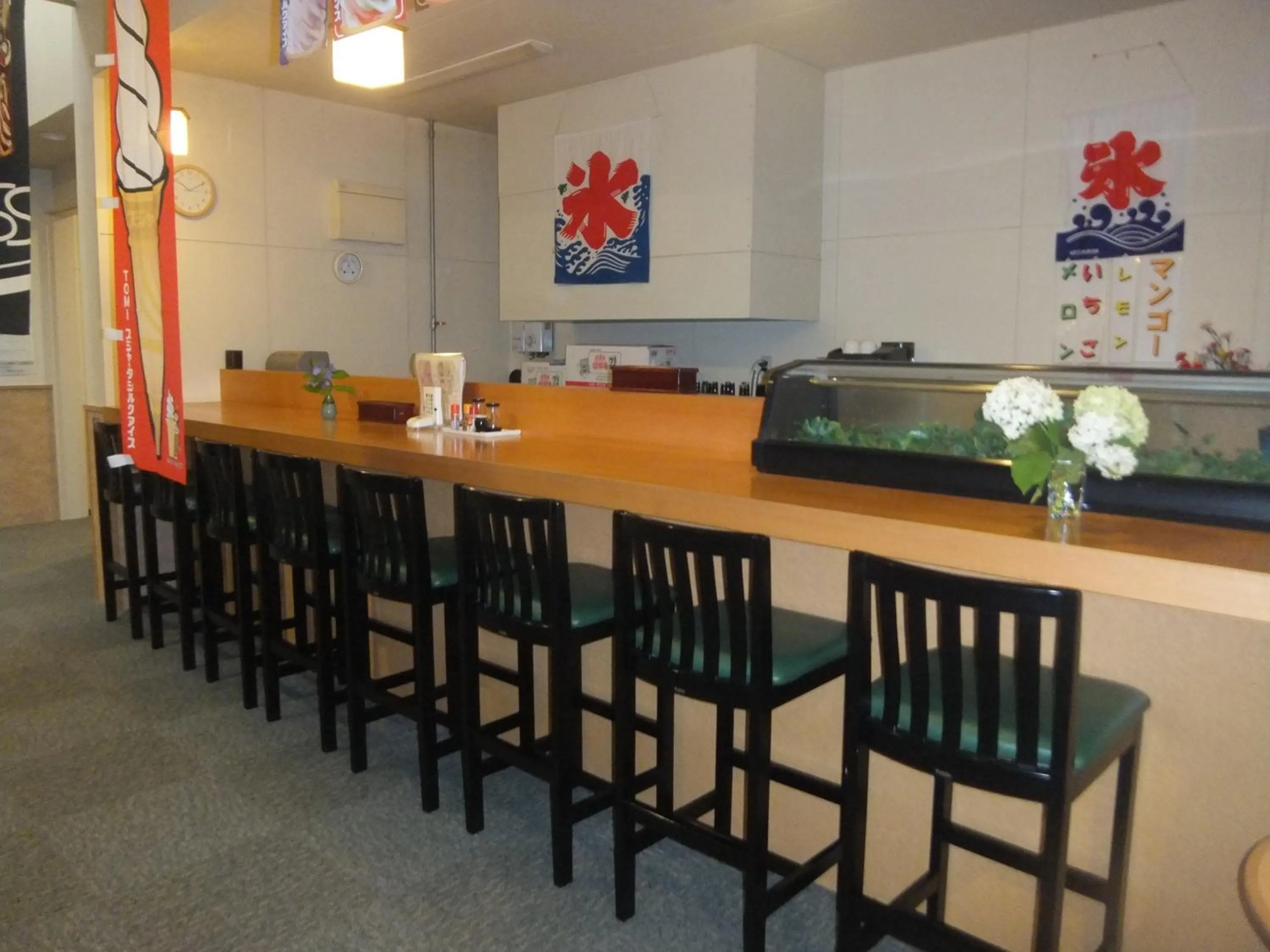 Restaurant/places to eat in Natural Onsen Hostel Hidamari no Yu