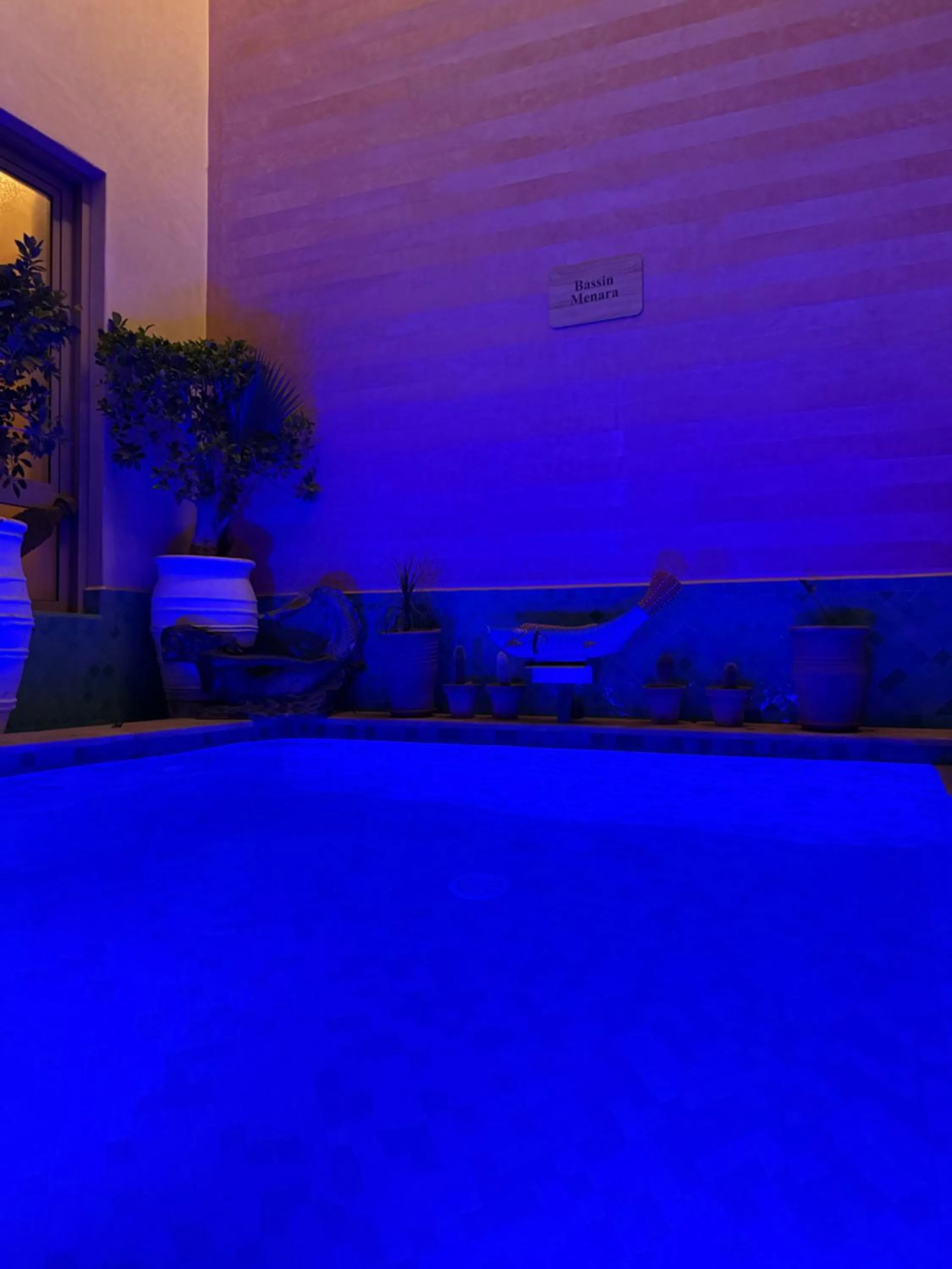 Swimming pool in Riad Atrium & Spa