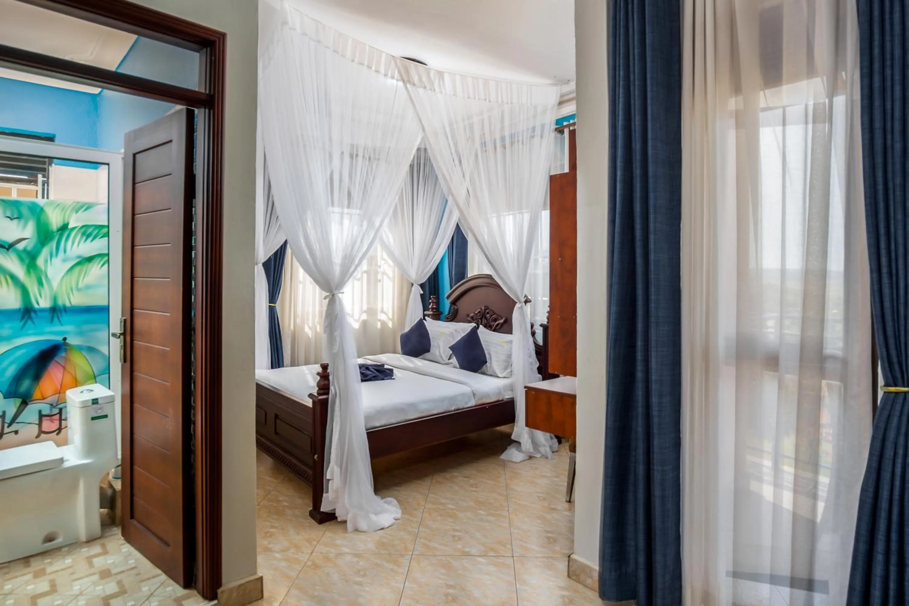 Bed in Keba Xpress Hotel - Entebbe