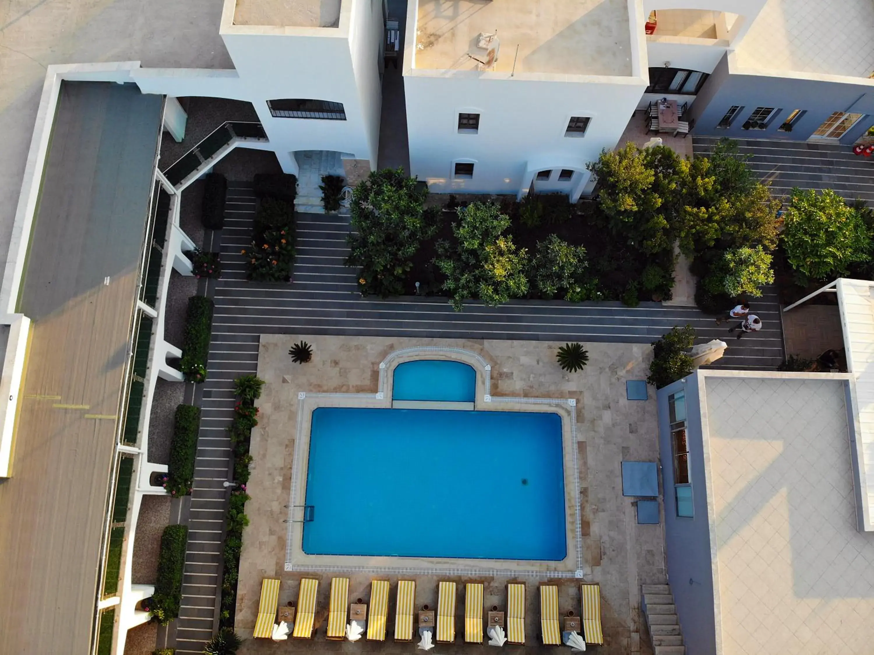 Bird's eye view in The Losh Hotel Bird's eye view in The Losh Hotel