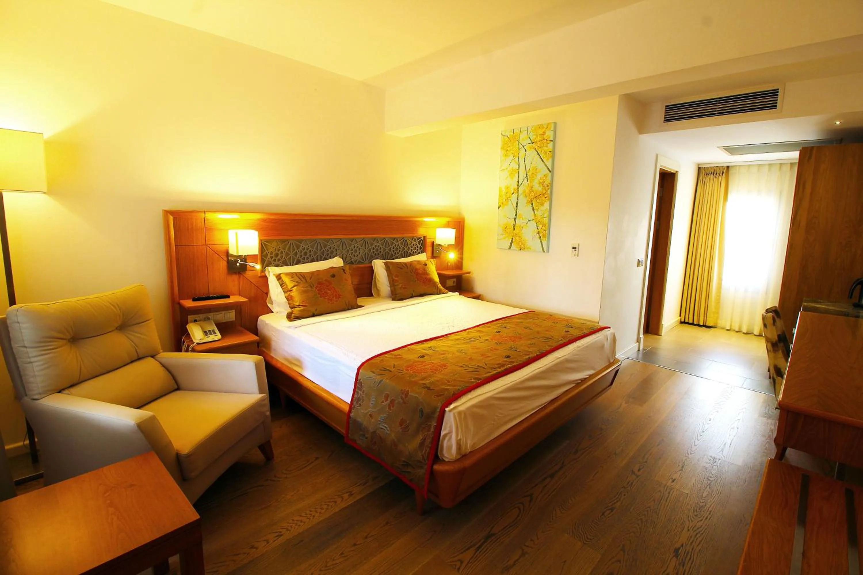 Bed in The Losh Hotel