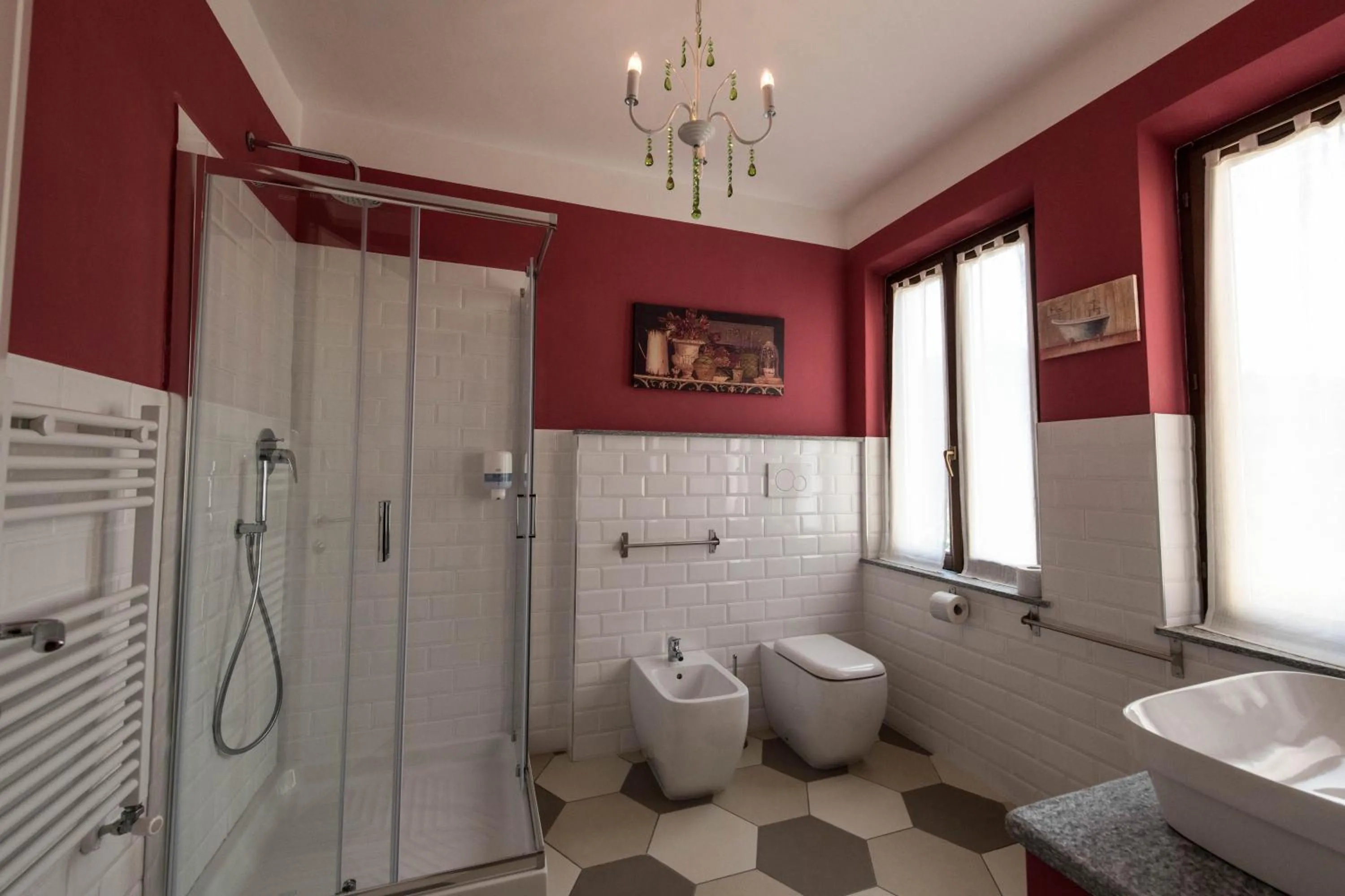 Shower in Guest House - Il Cedro Reale