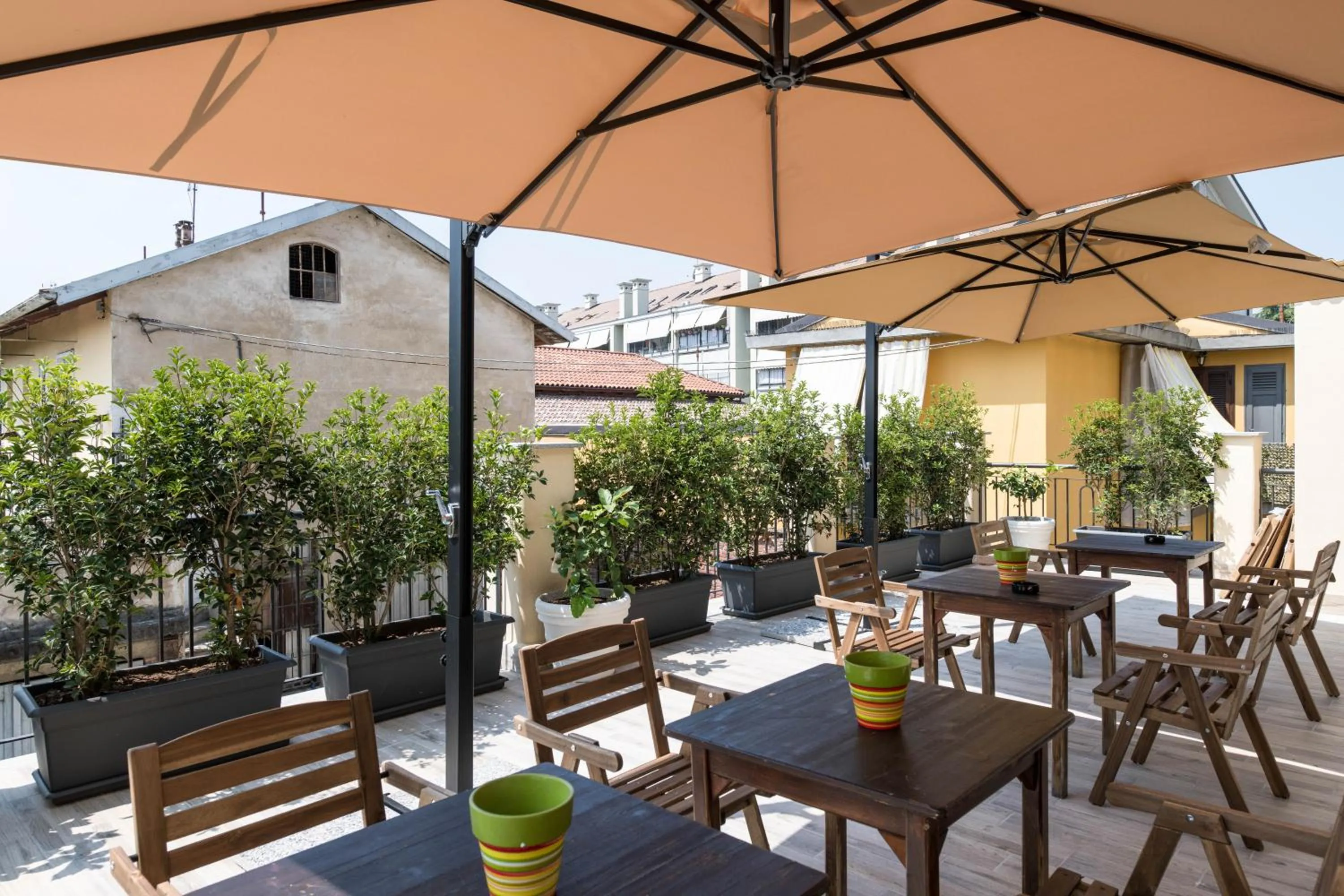Patio in Guest House - Il Cedro Reale
