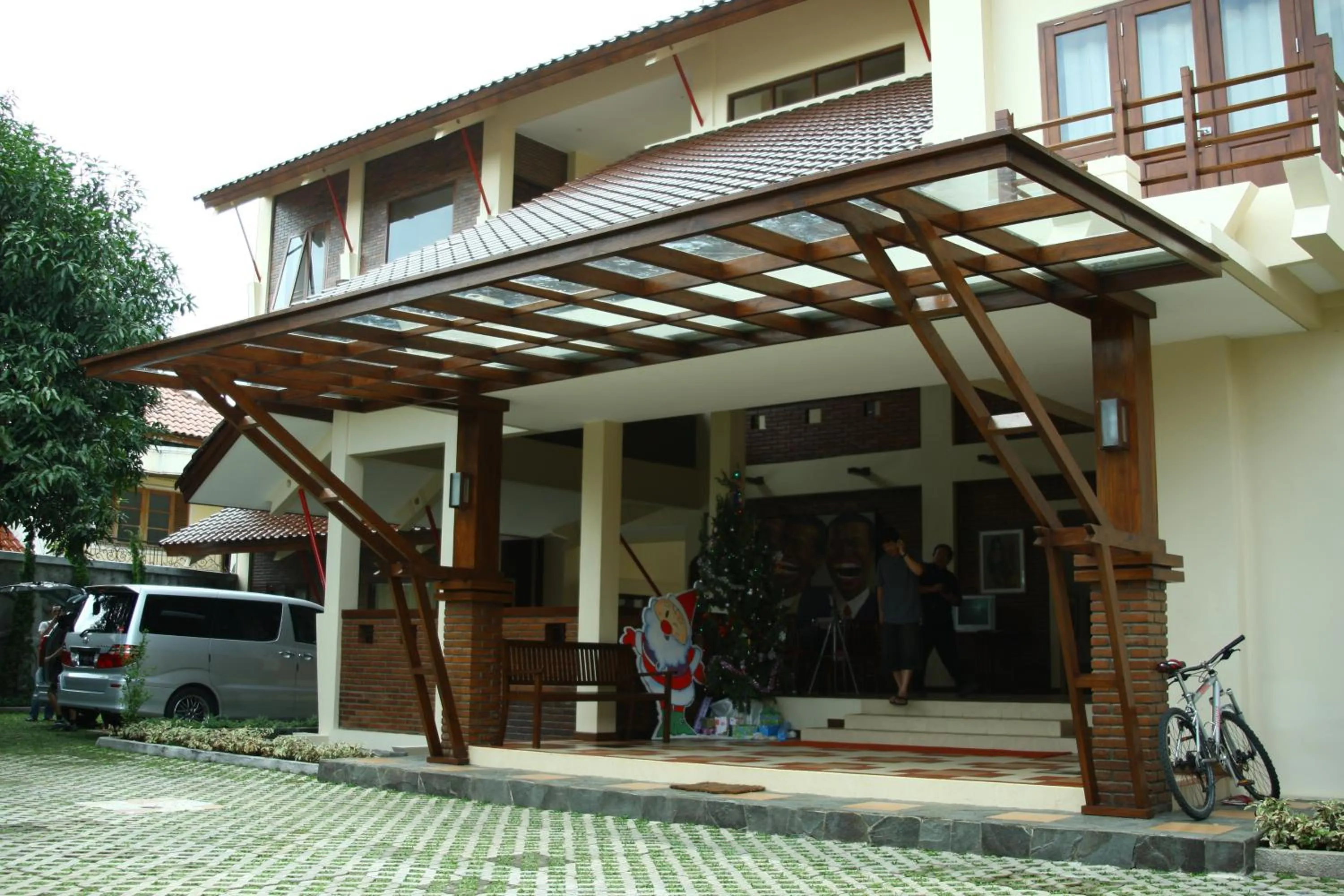 Facade/entrance in Tetirah Boutique Hotel Salatiga