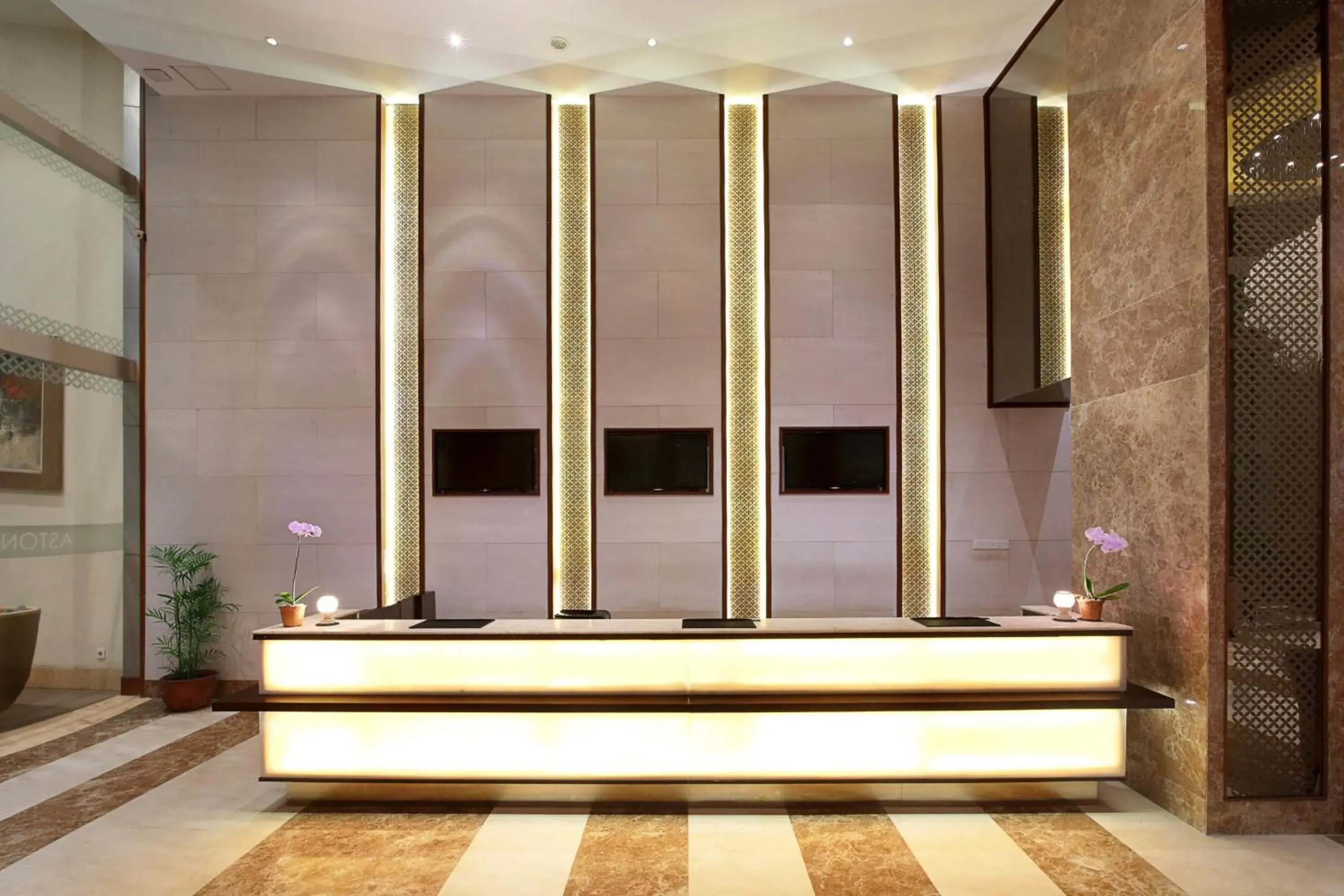 Lobby or reception in Aston Solo Hotel Lobby or reception in Aston Solo Hotel