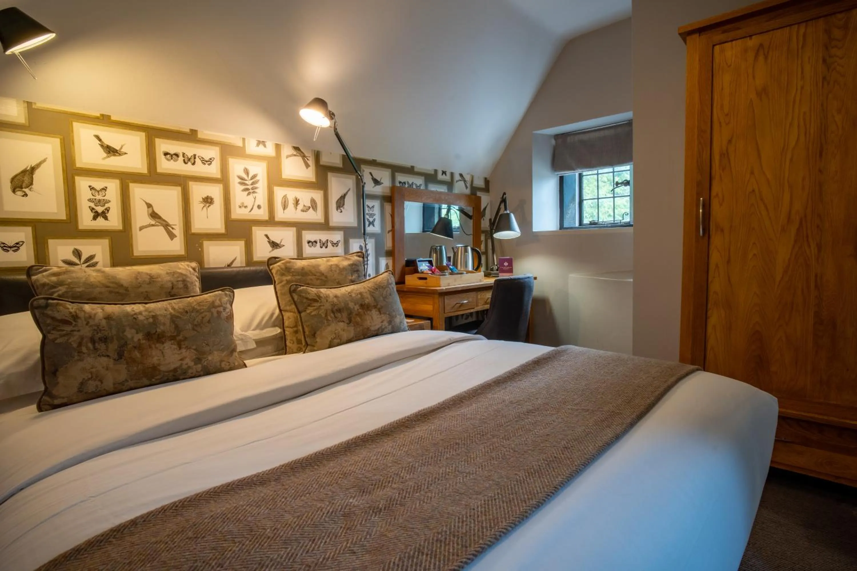 Bedroom, Bed in Stonehouse Court Hotel - A Bespoke Hotel