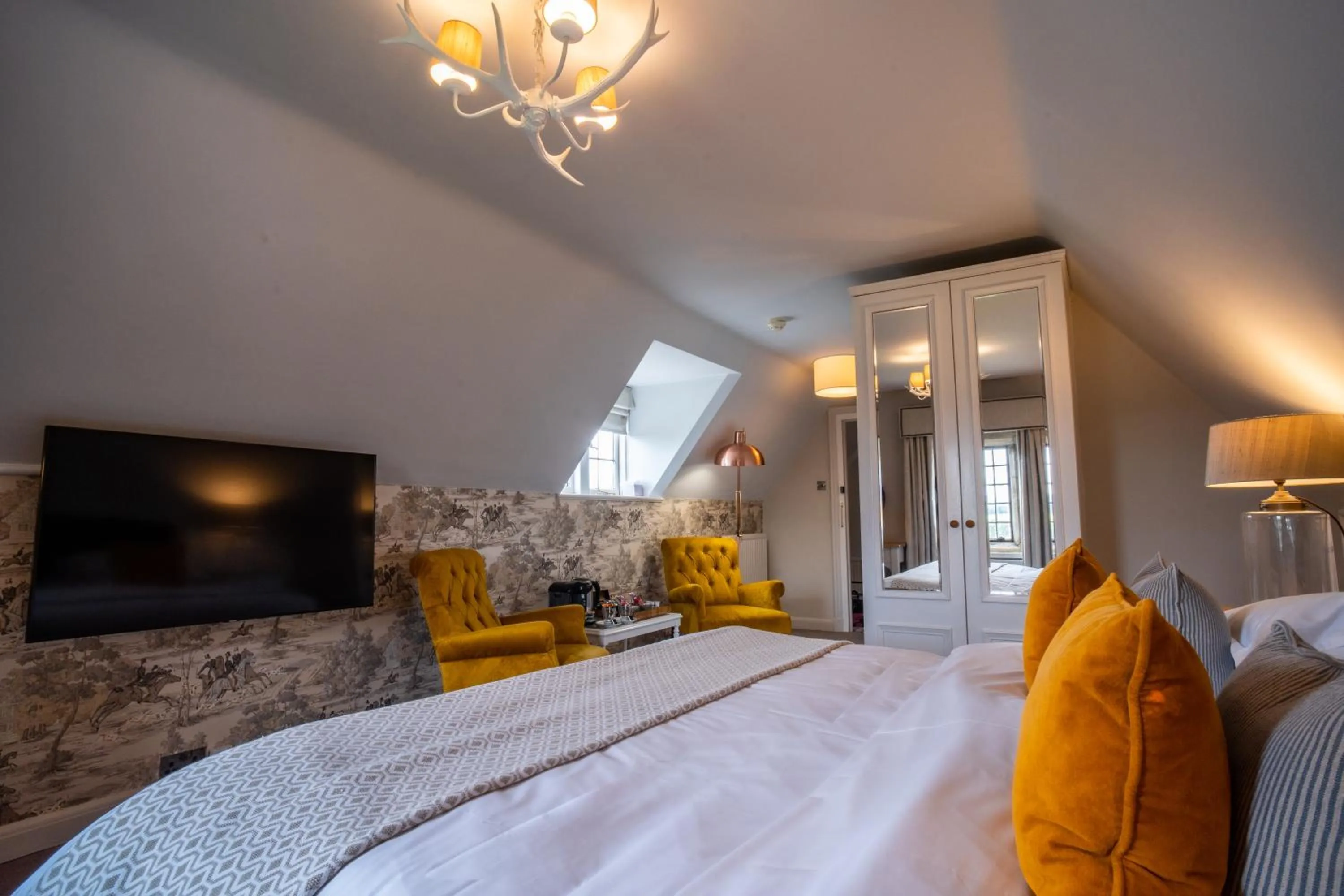 Bedroom, Bed in Stonehouse Court Hotel - A Bespoke Hotel