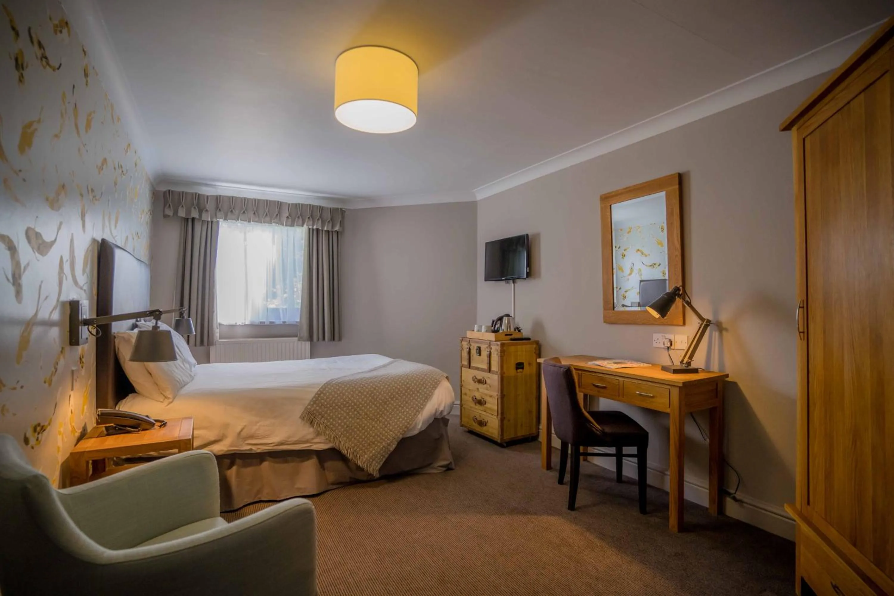 Bedroom, Bed in Stonehouse Court Hotel - A Bespoke Hotel
