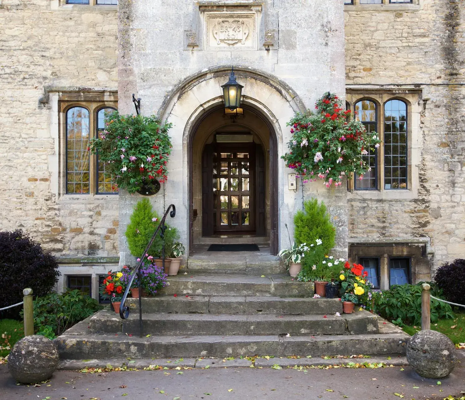 Facade/entrance in Stonehouse Court Hotel - A Bespoke Hotel Facade/entrance in Stonehouse Court Hotel - A Bespoke Hotel
